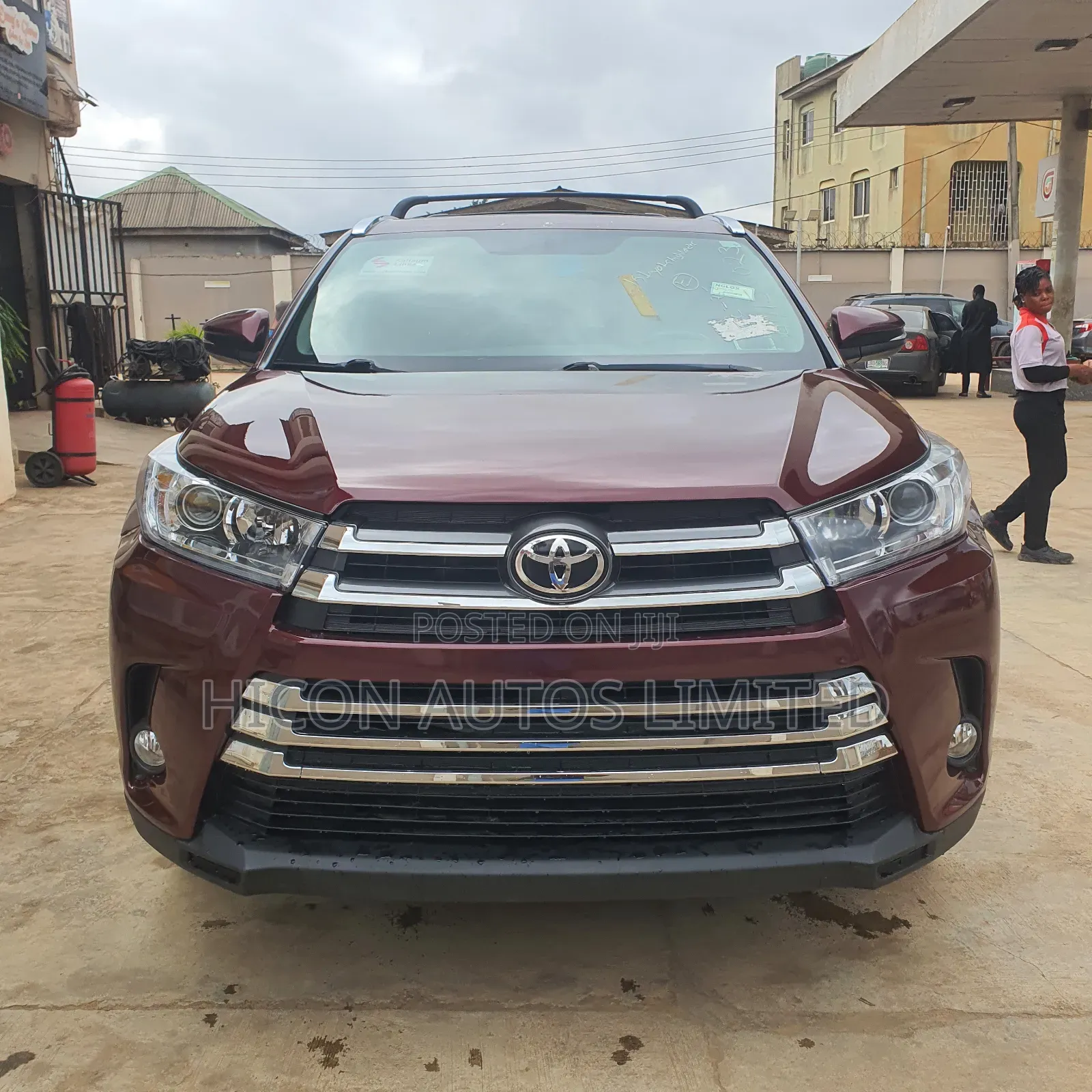 Toyota Highlander 2015 Burgundy