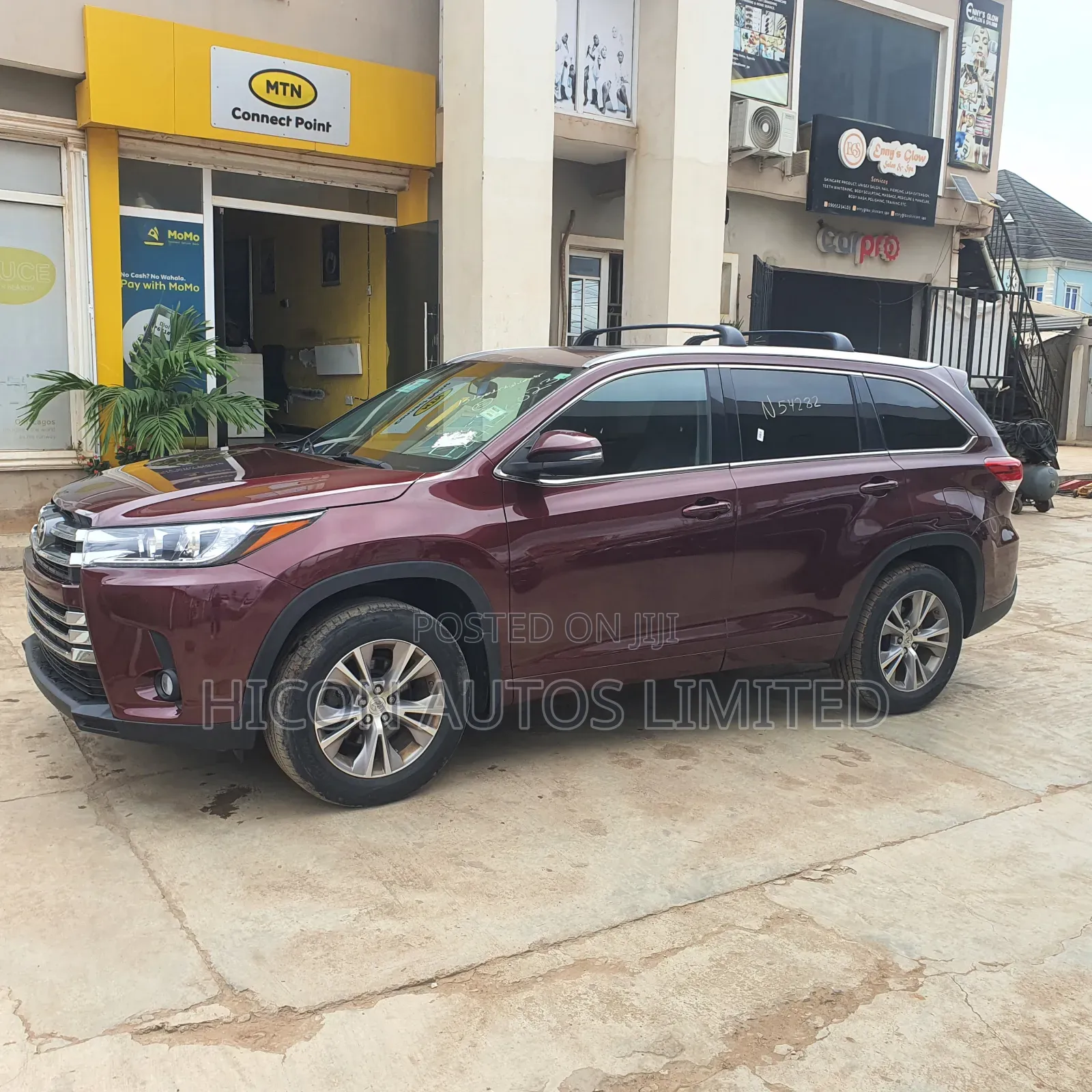 Toyota Highlander 2015 Burgundy