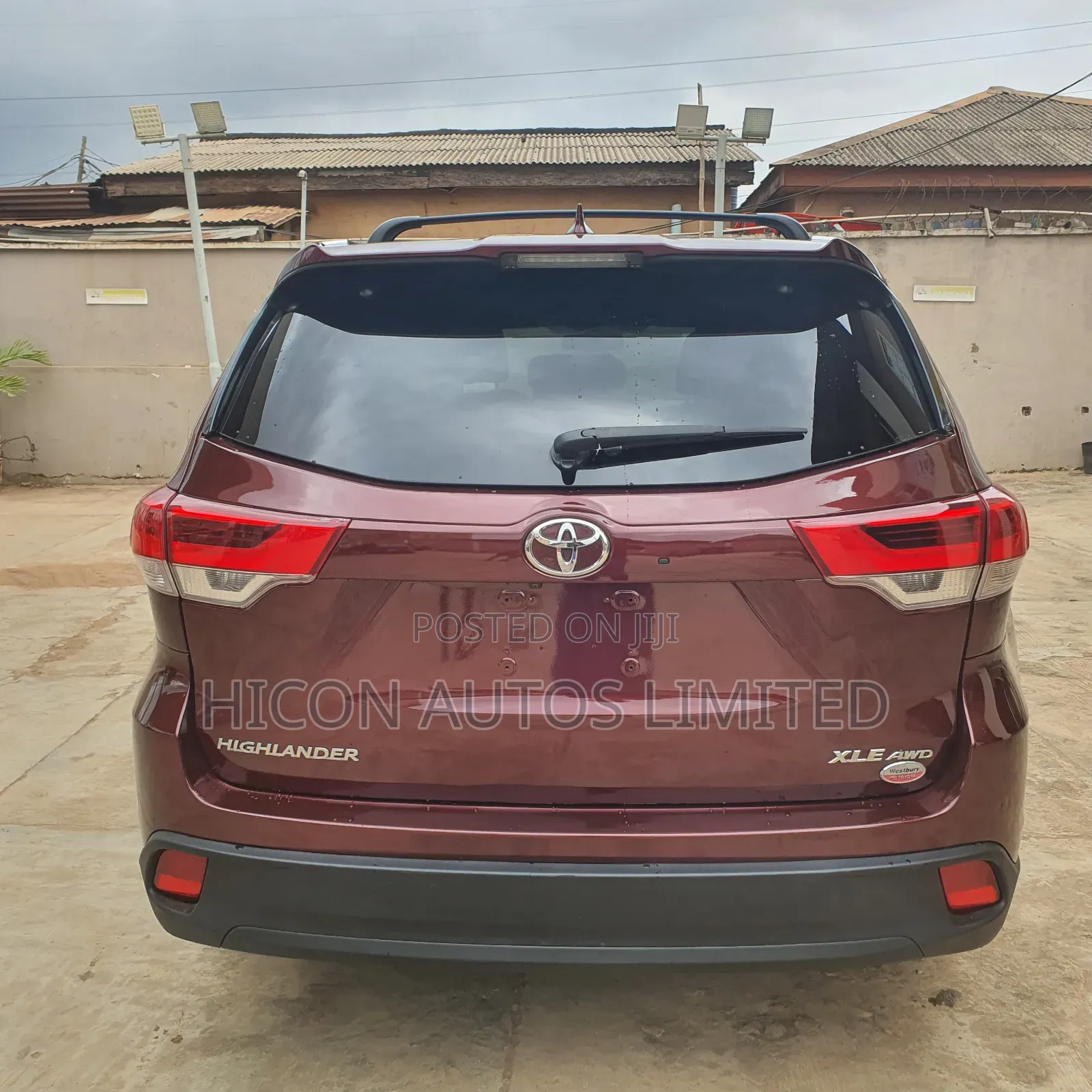Toyota Highlander 2015 Burgundy