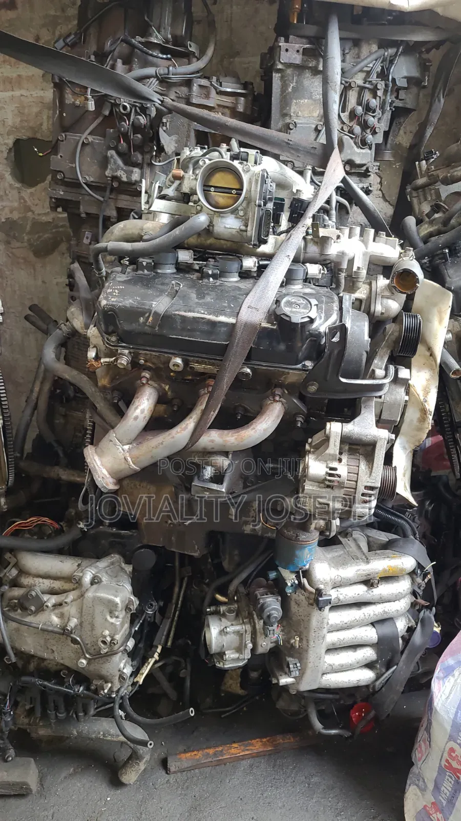 Complete Engine Mitsubishi Pajero 2015 Model 6coils V6