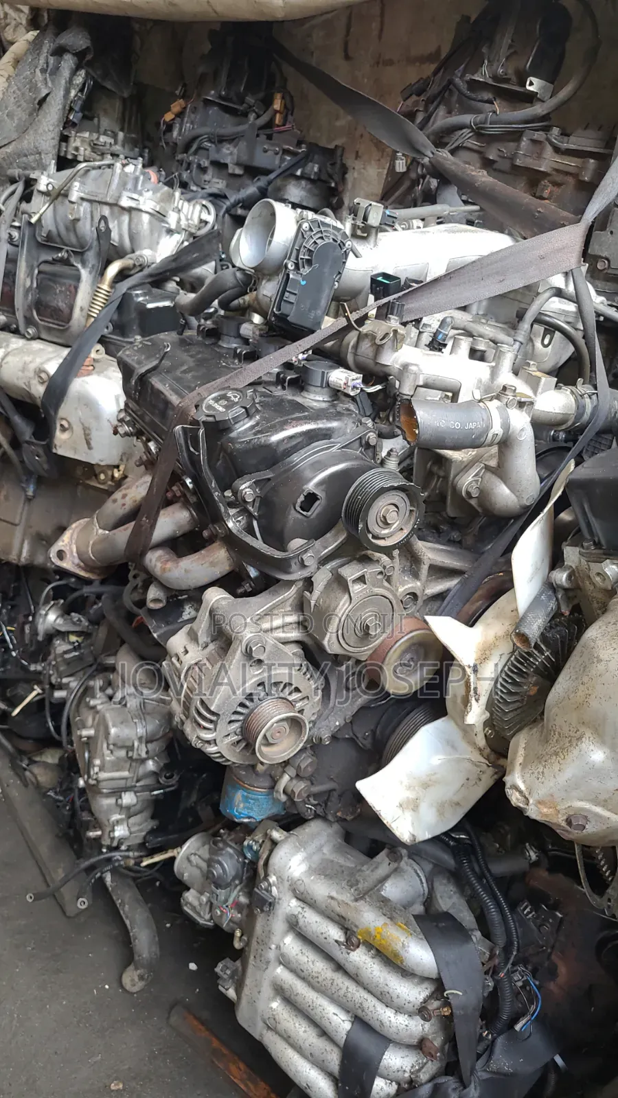 Complete Engine Mitsubishi Pajero 2015 Model 6coils V6