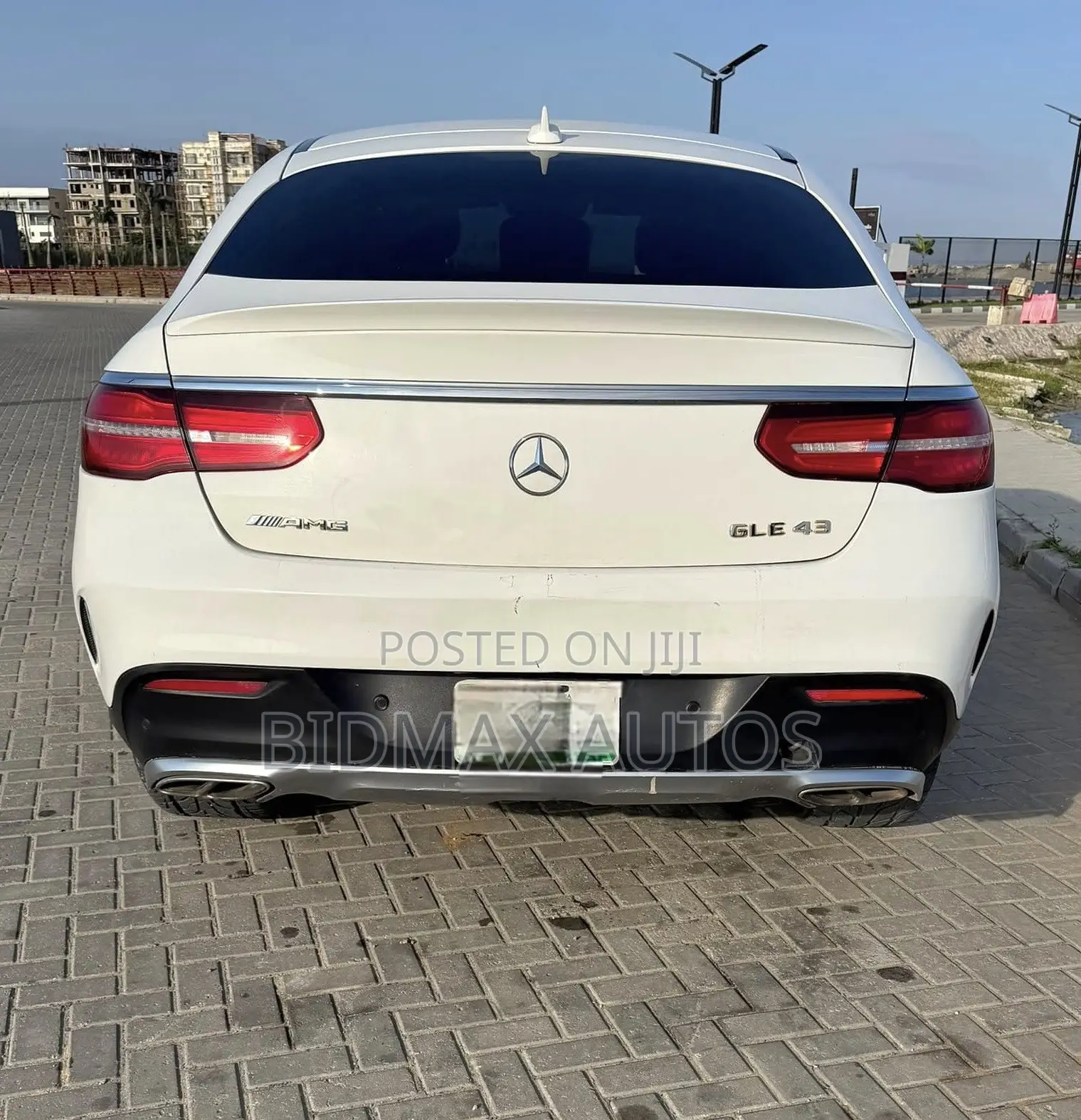 Mercedes-Benz GLE-Class AMG GLE 43 4MATIC 2017 White