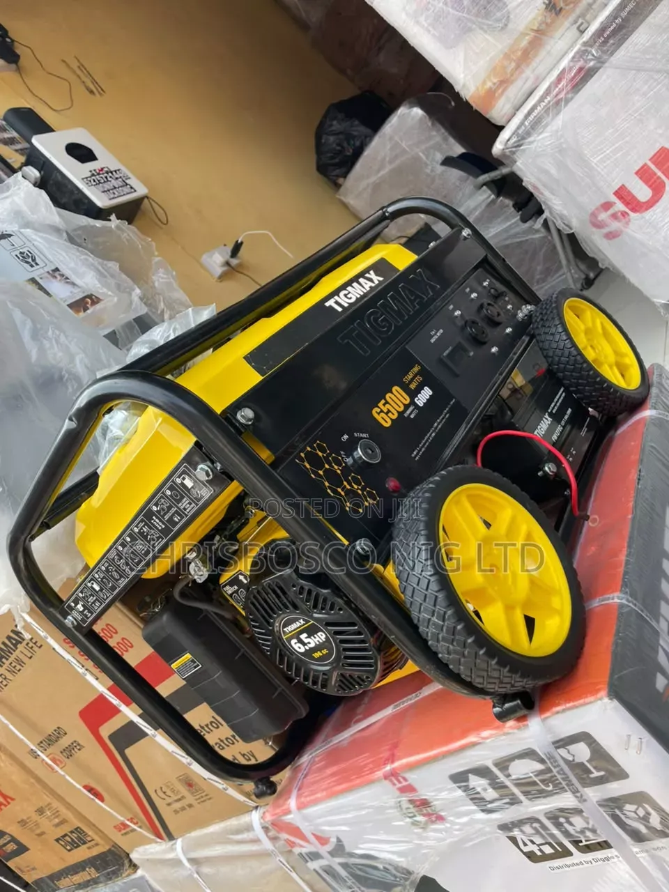 Brand New Tigmax 6500e2 Generator