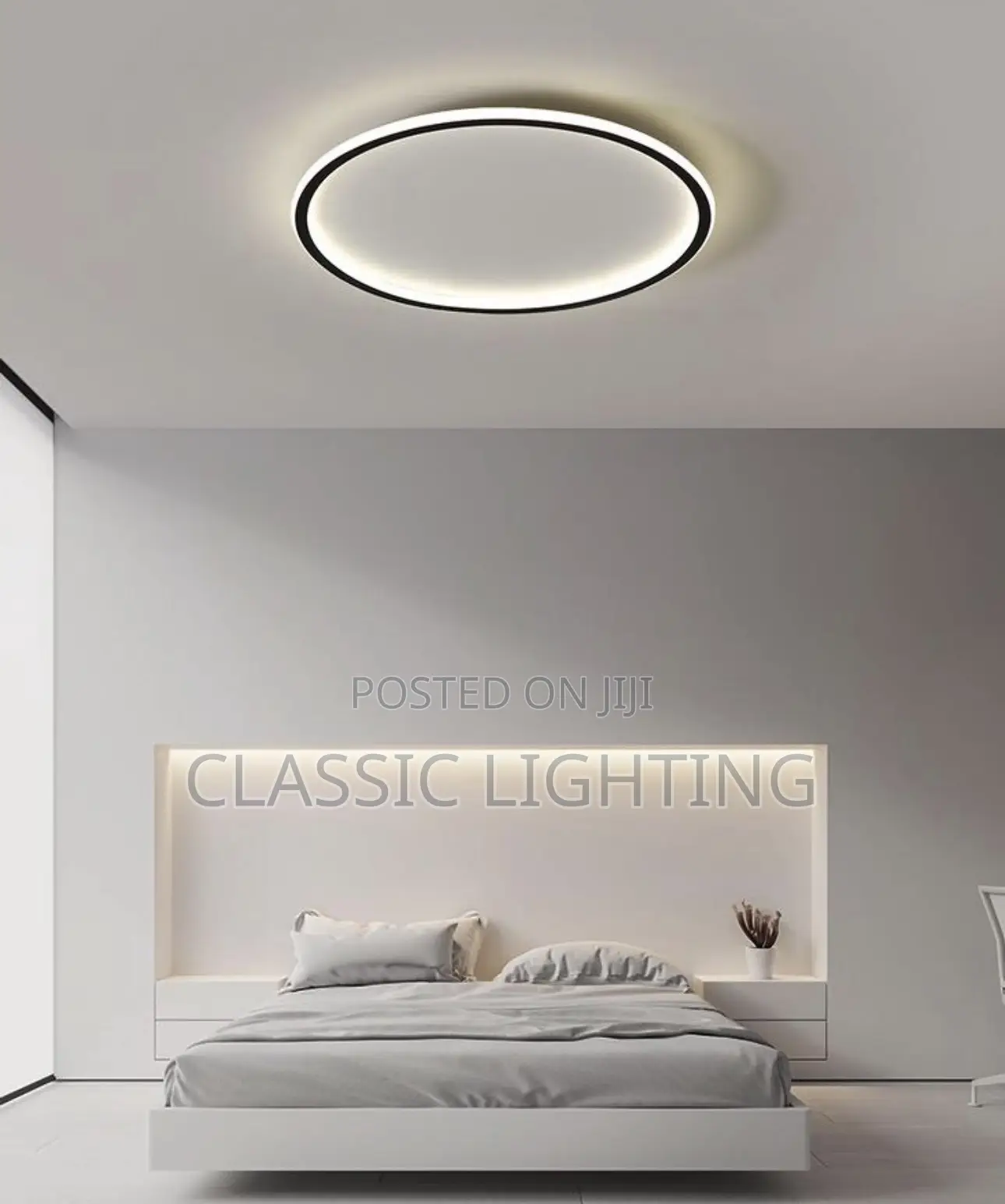 Nordic Minimalist LED Ceiling Light for Bedroom Lighting