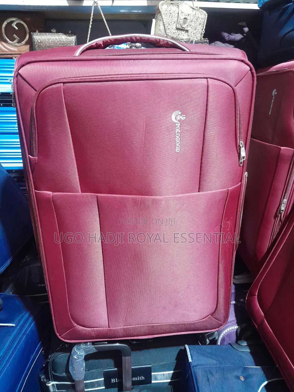 Large Pologood Expandable Soft Fabric Traveling Luggage Box
