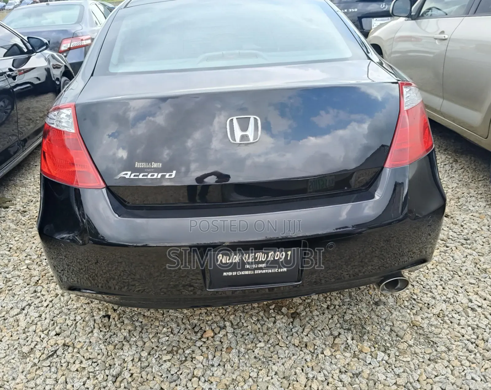 Honda Accord 2012 Black