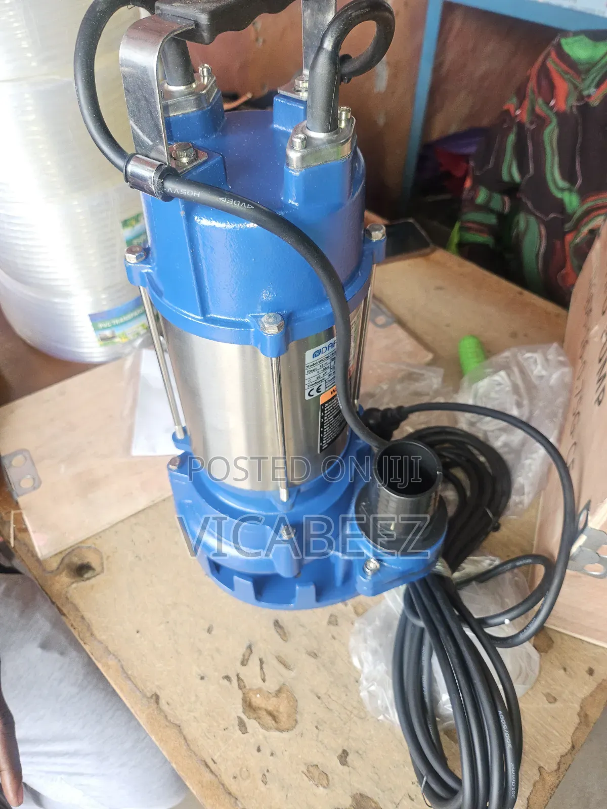 Dafu 1hp Sewage Pump