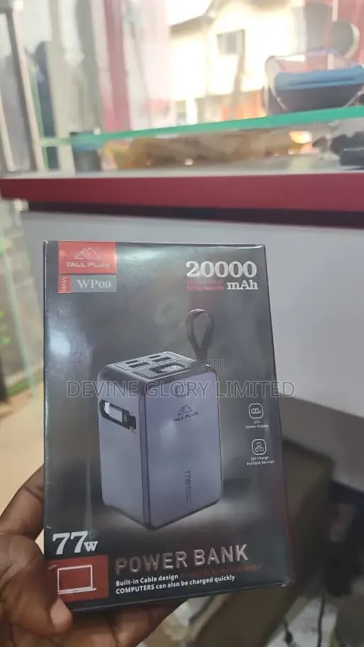 TallPlus WP09 20000mAh 77W Fast Charging Power Bank