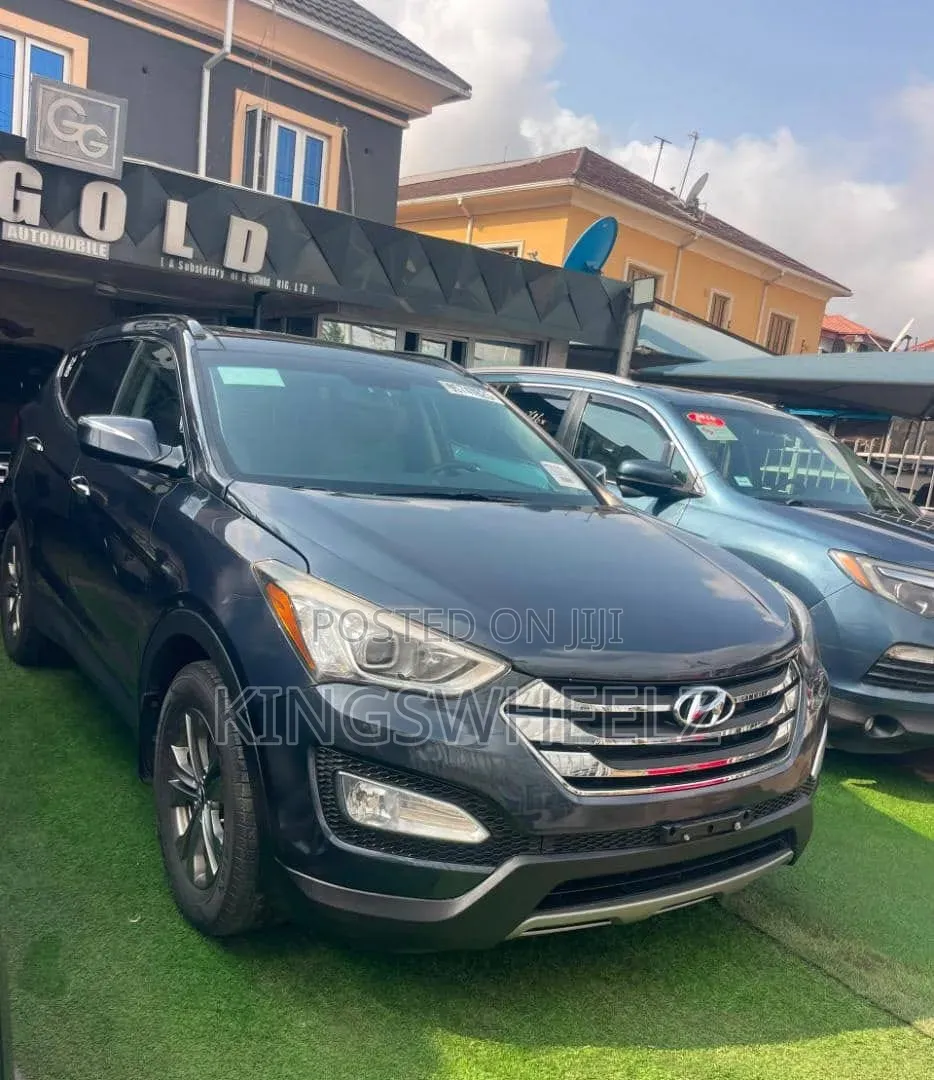 Hyundai Santa Fe 2014 Blue