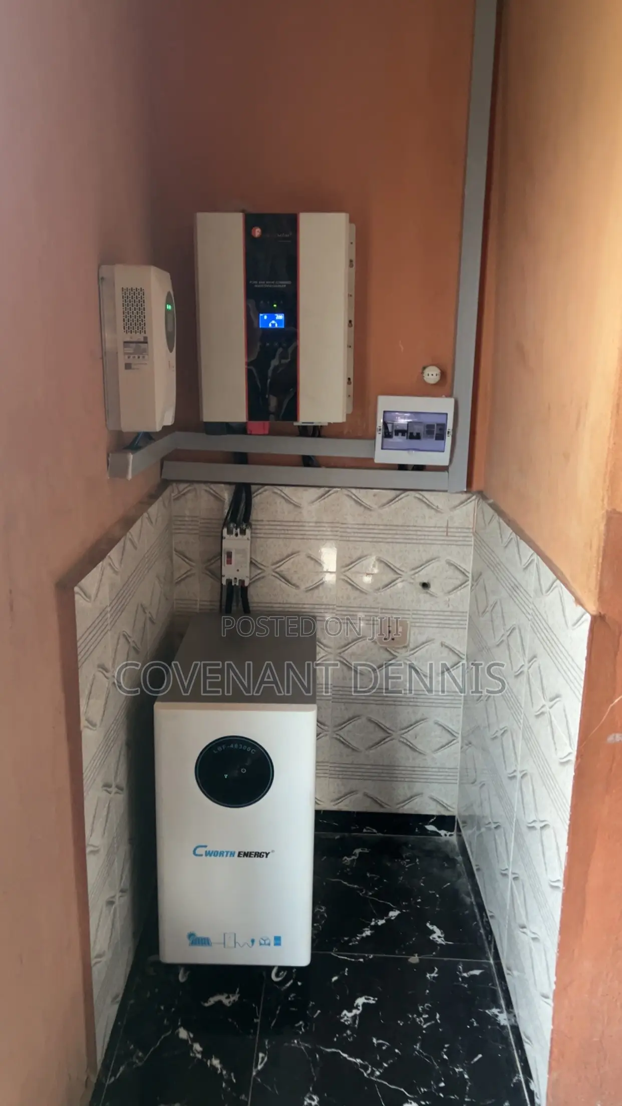 5kva Inverter+120a Charge Controller+15kwh Lithium Battery Complete