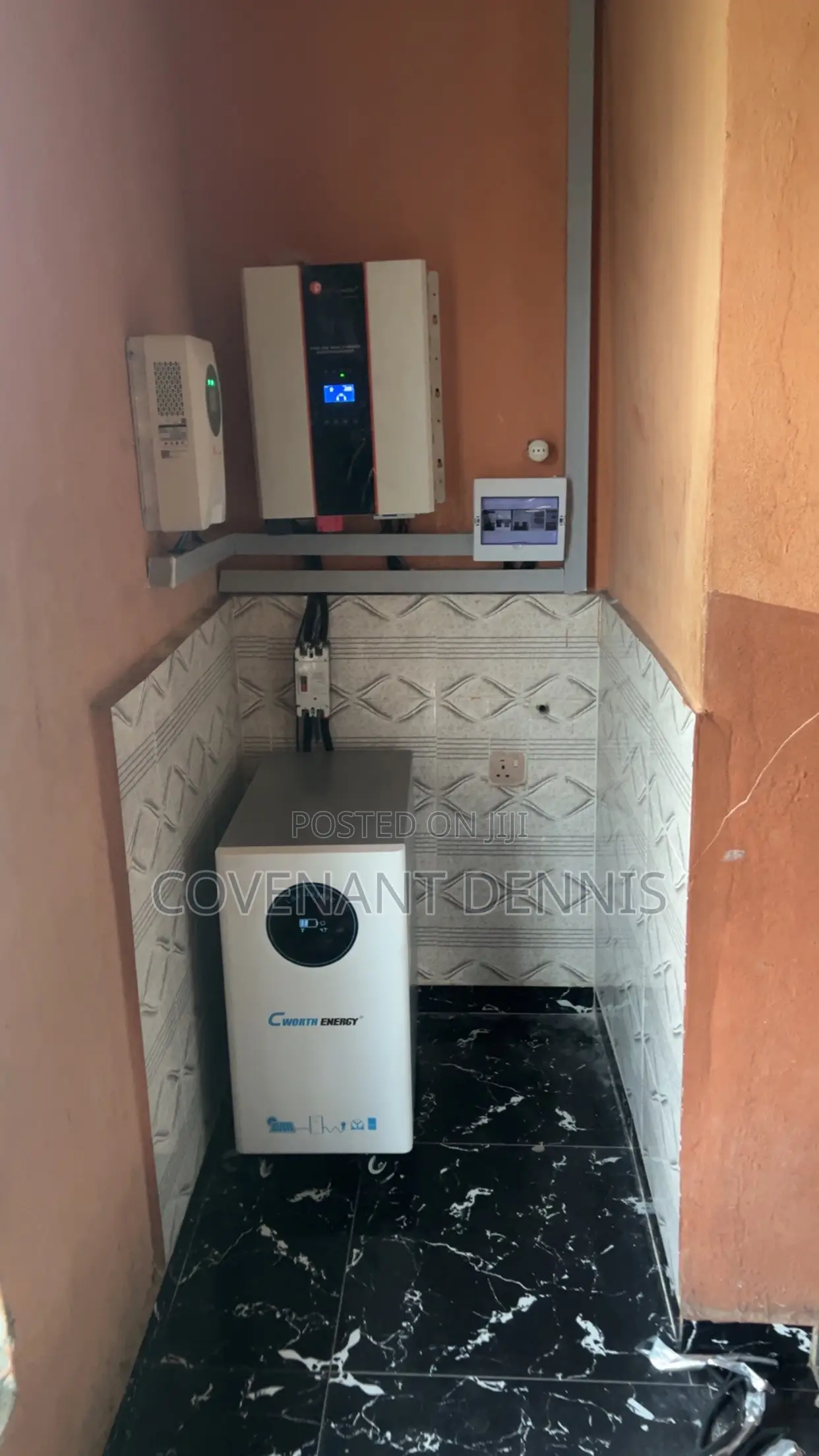 5kva Inverter+120a Charge Controller+15kwh Lithium Battery Complete