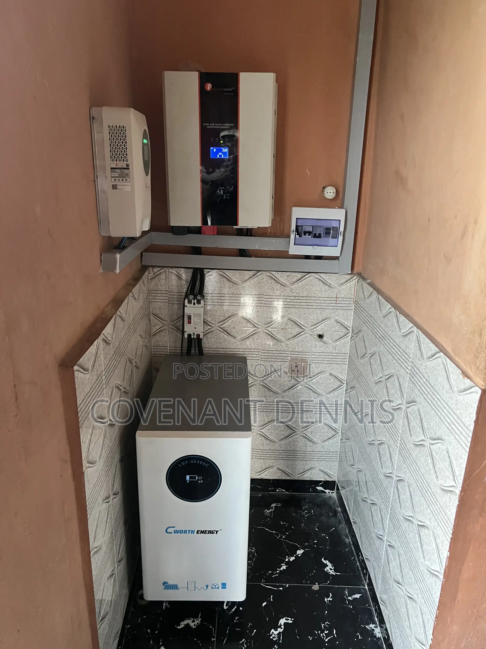 5kva Inverter+120a Charge Controller+15kwh Lithium Battery Complete