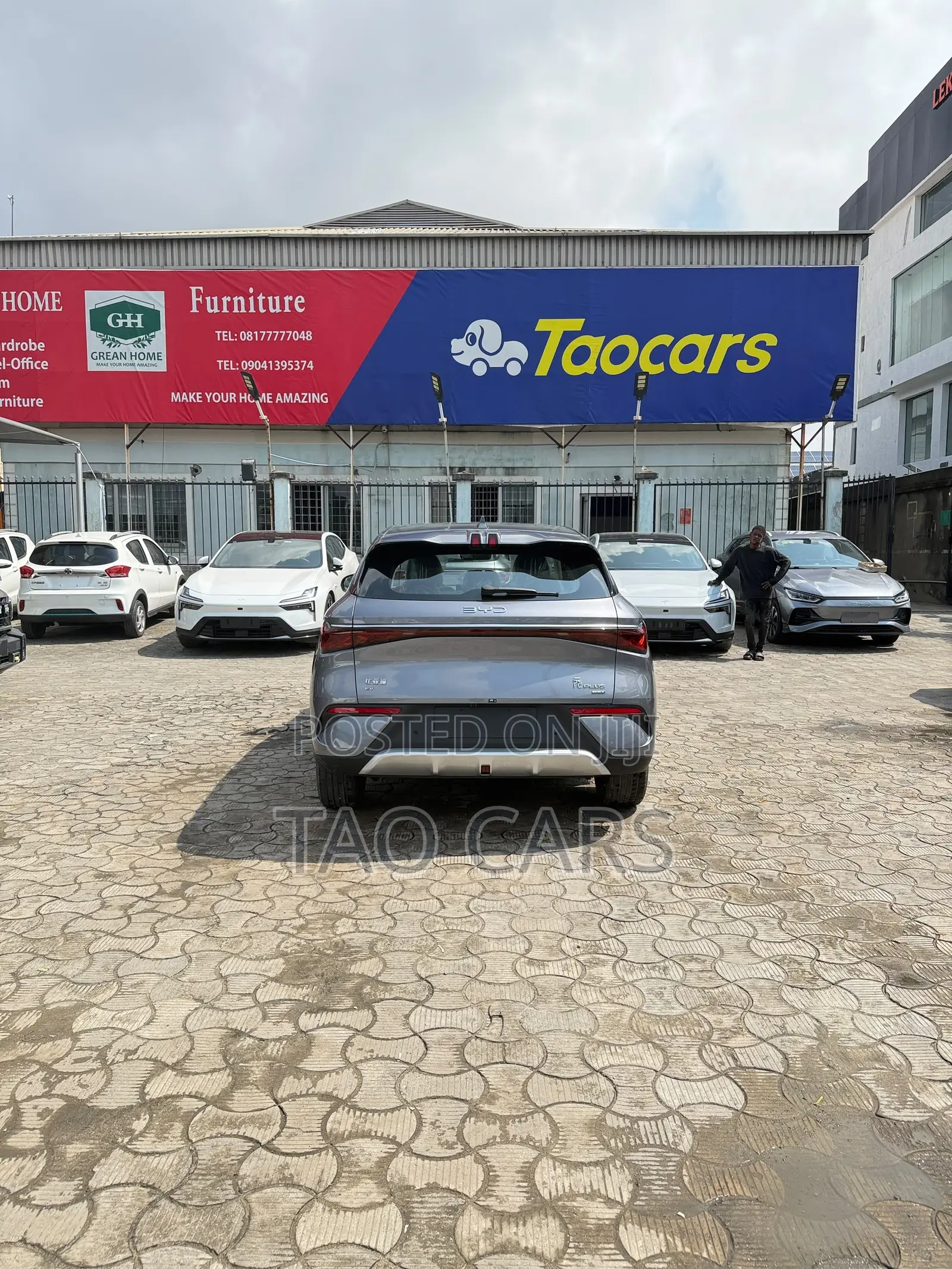 New BYD Yuan Plus 2025 Gray