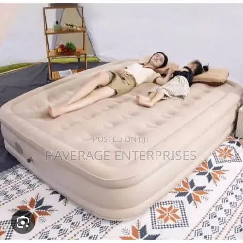Automatic Inflatable Bed 6 by 5fts 6 by 3fts