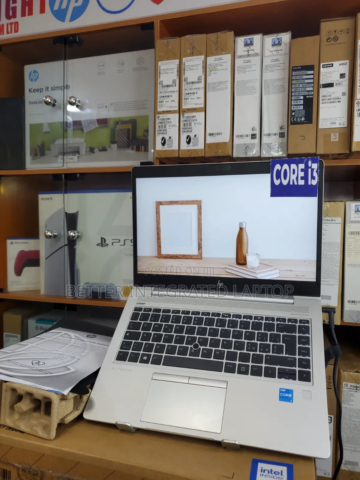 New Laptop HP EliteBook 840 G4 4GB Intel Core i3 SSD 256GB