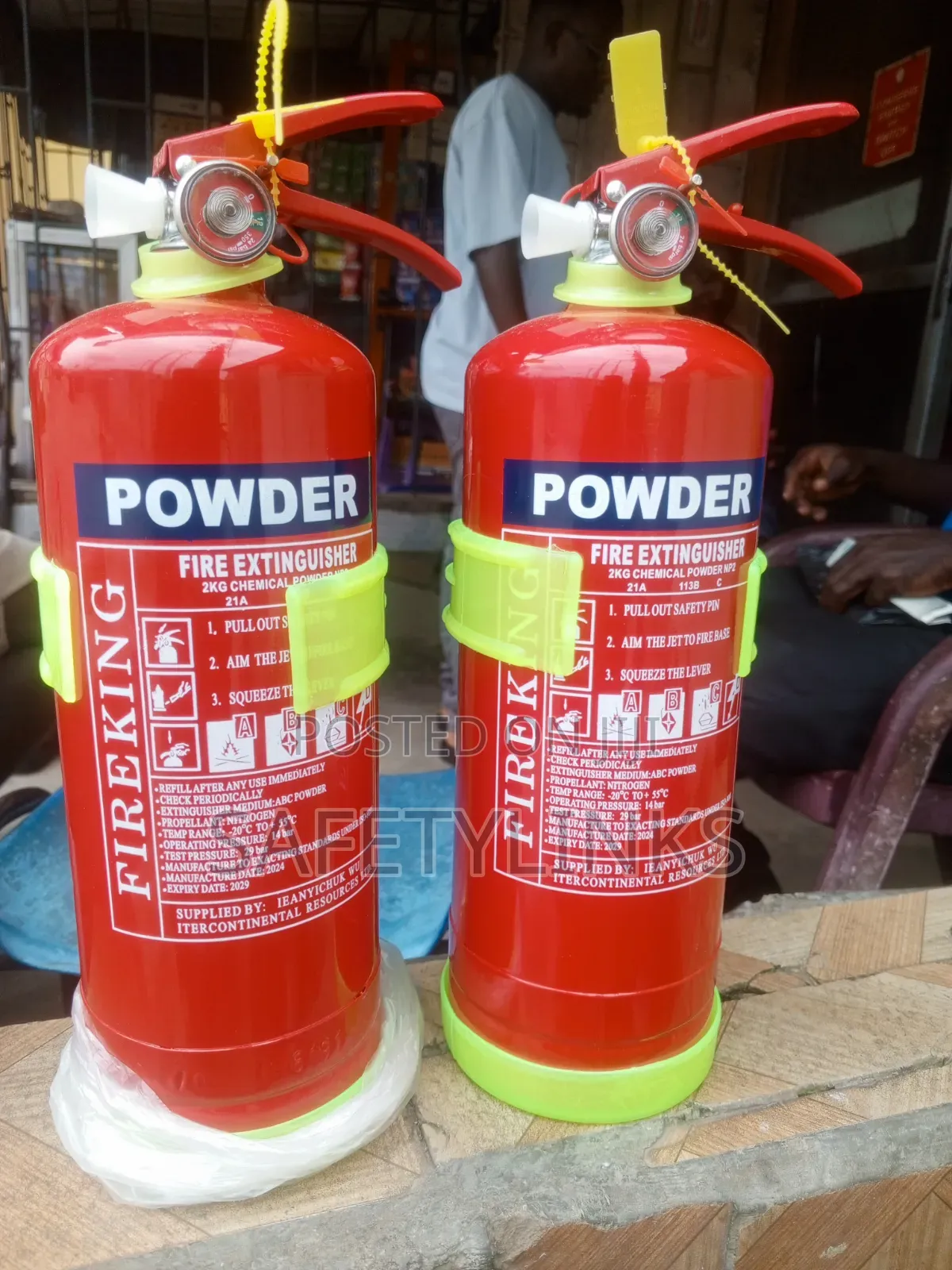 2kg DCP Fire Extinguisher