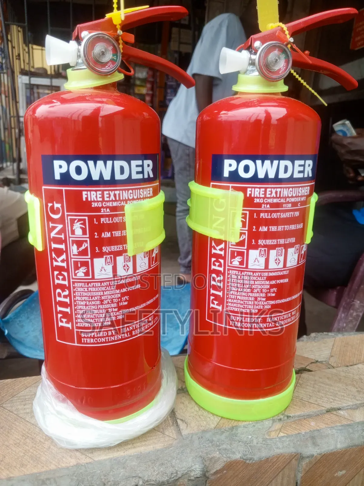 2kg DCP Fire Extinguisher