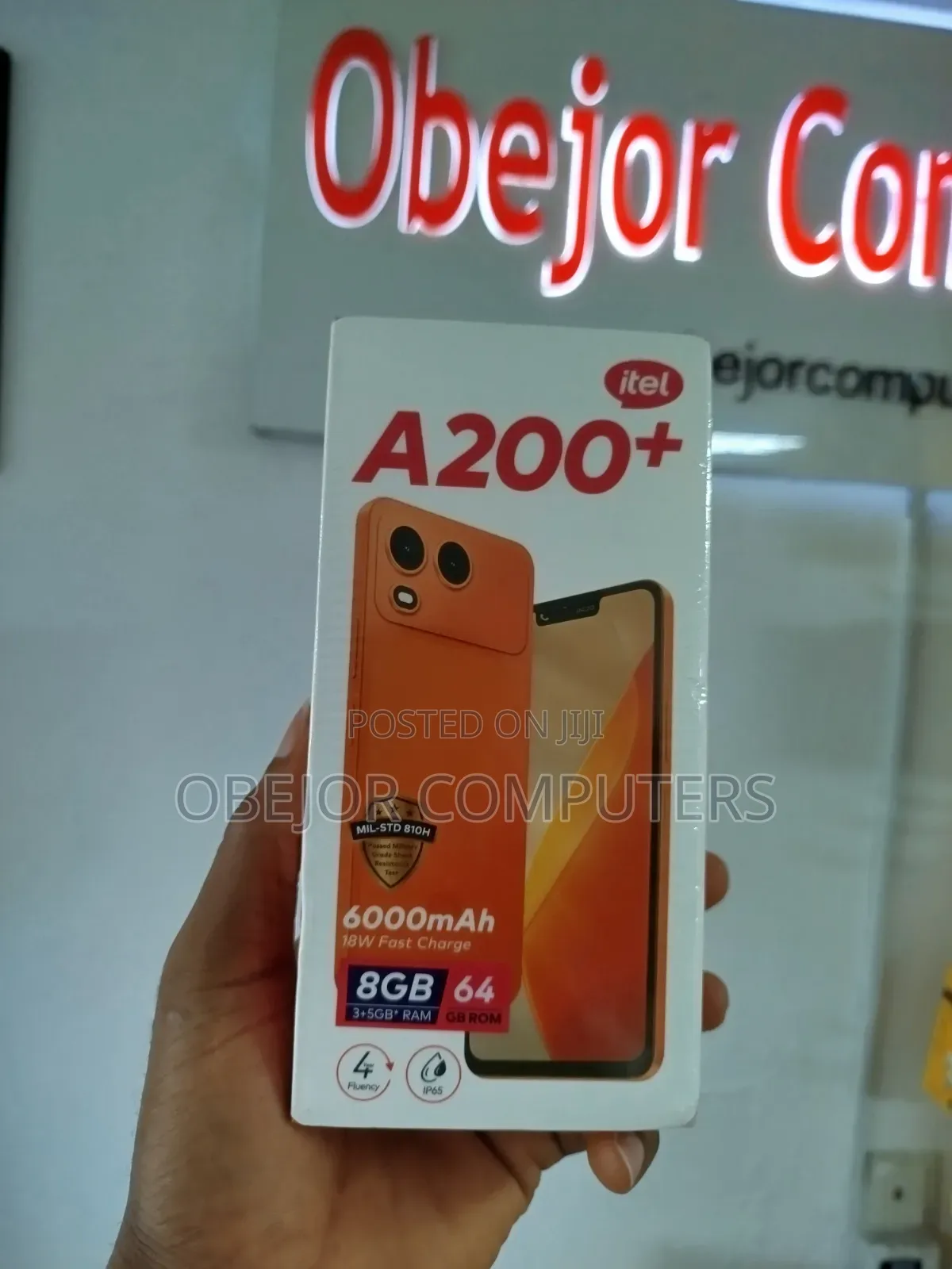 New Itel A200+ 64 GB Blue