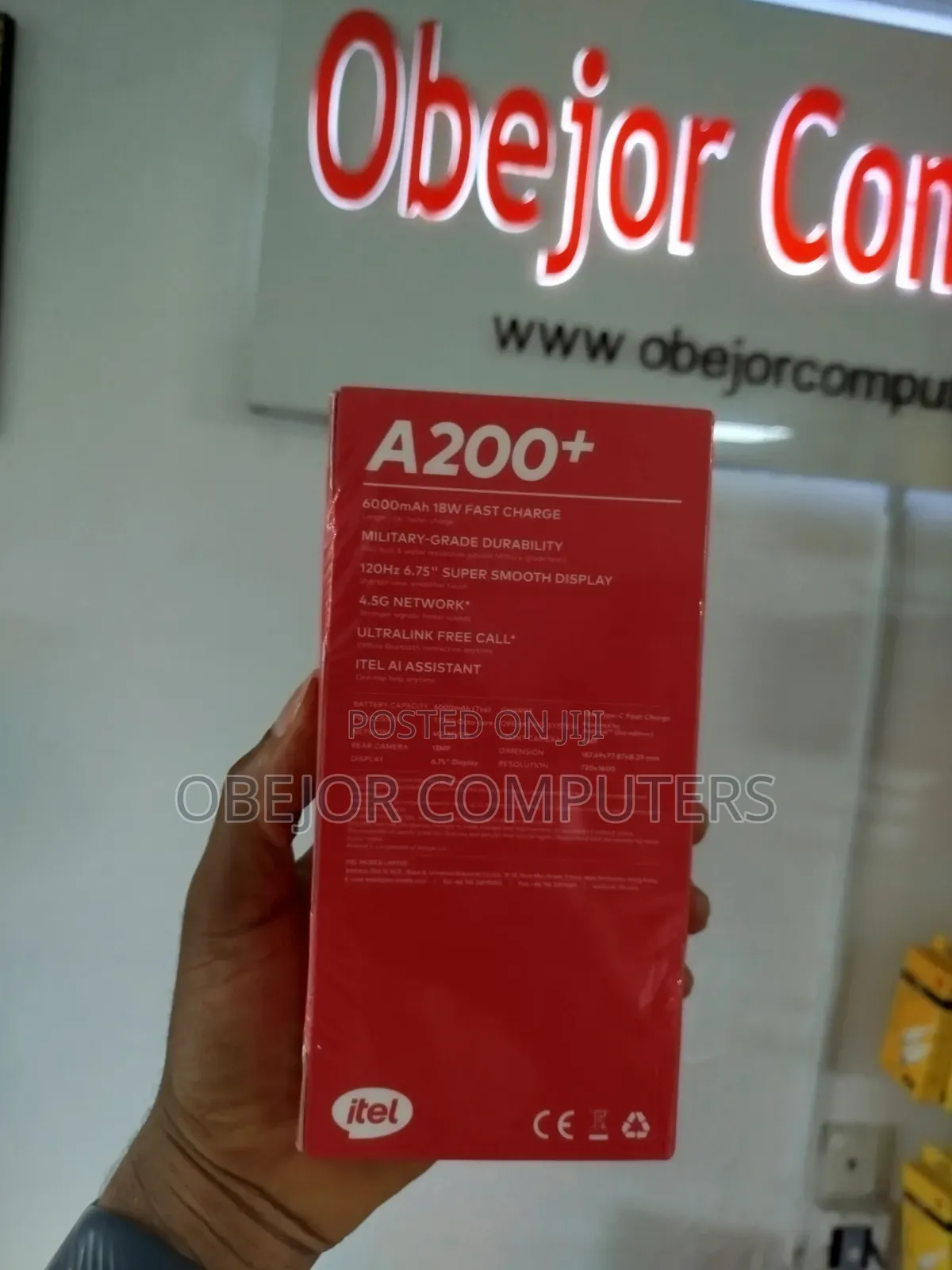 New Itel A200+ 64 GB Blue
