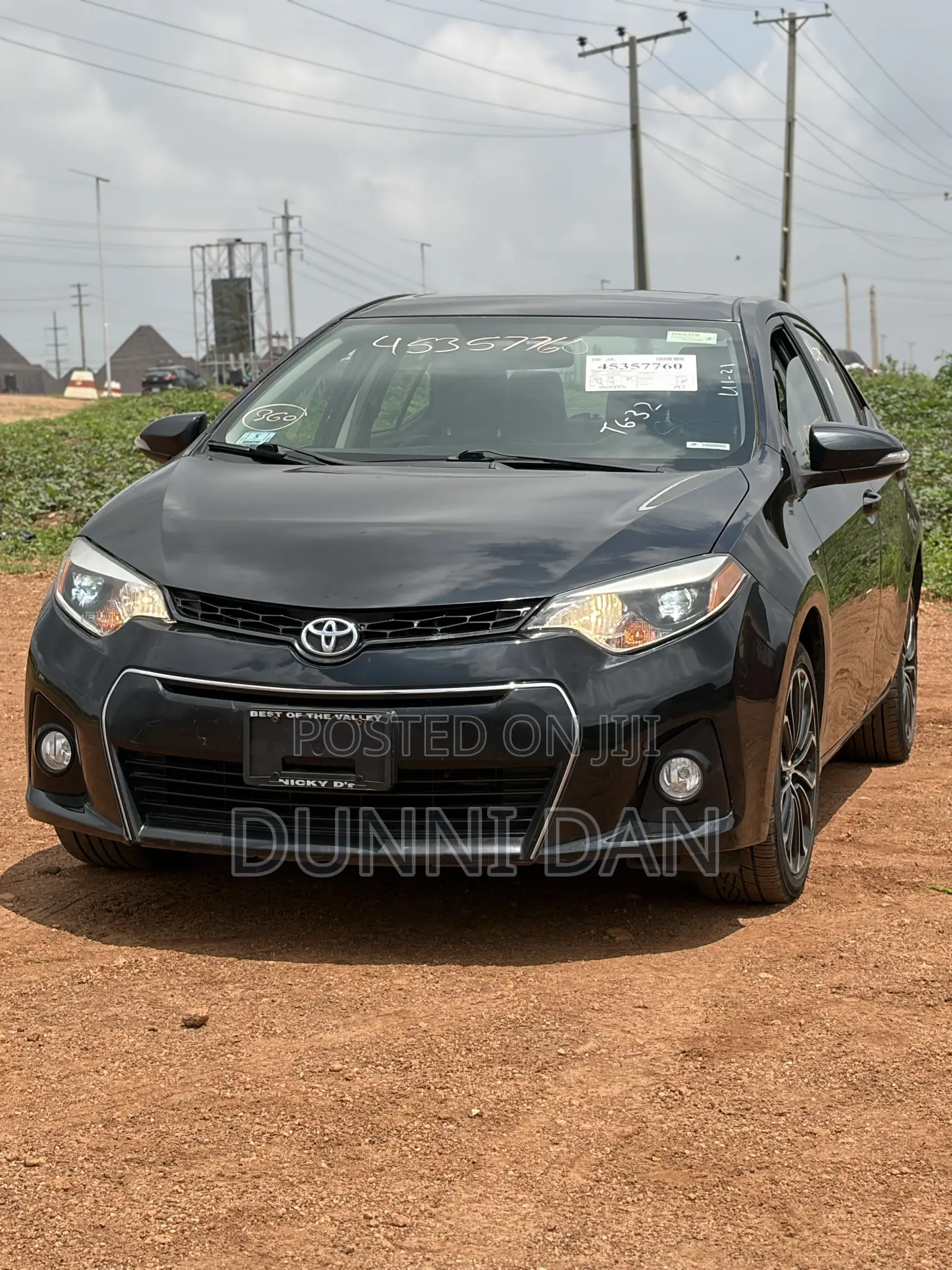 Toyota Corolla S Premium 4dr Sedan (1.8L 4cyl CVT) 2014 Black