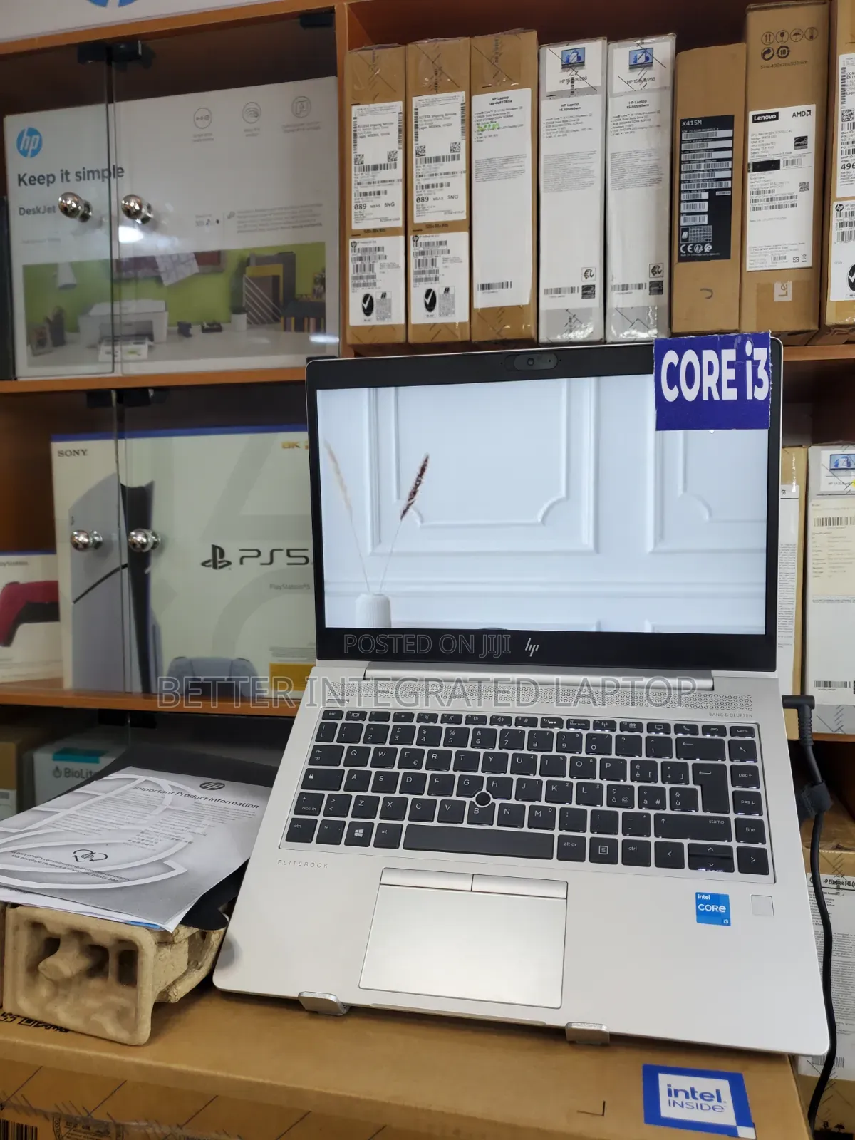 New Laptop HP EliteBook 840 G4 8GB Intel Core i3 SSD 512GB