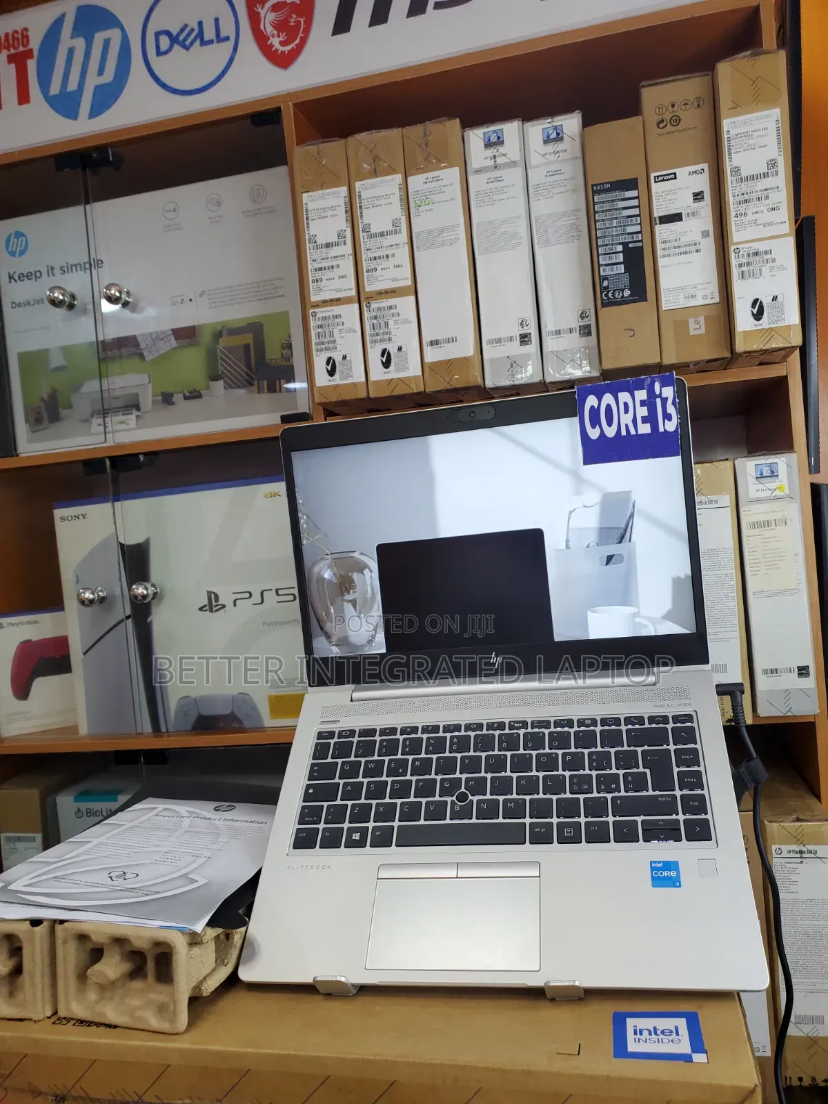New Laptop HP EliteBook 840 G4 8GB Intel Core i3 SSD 512GB