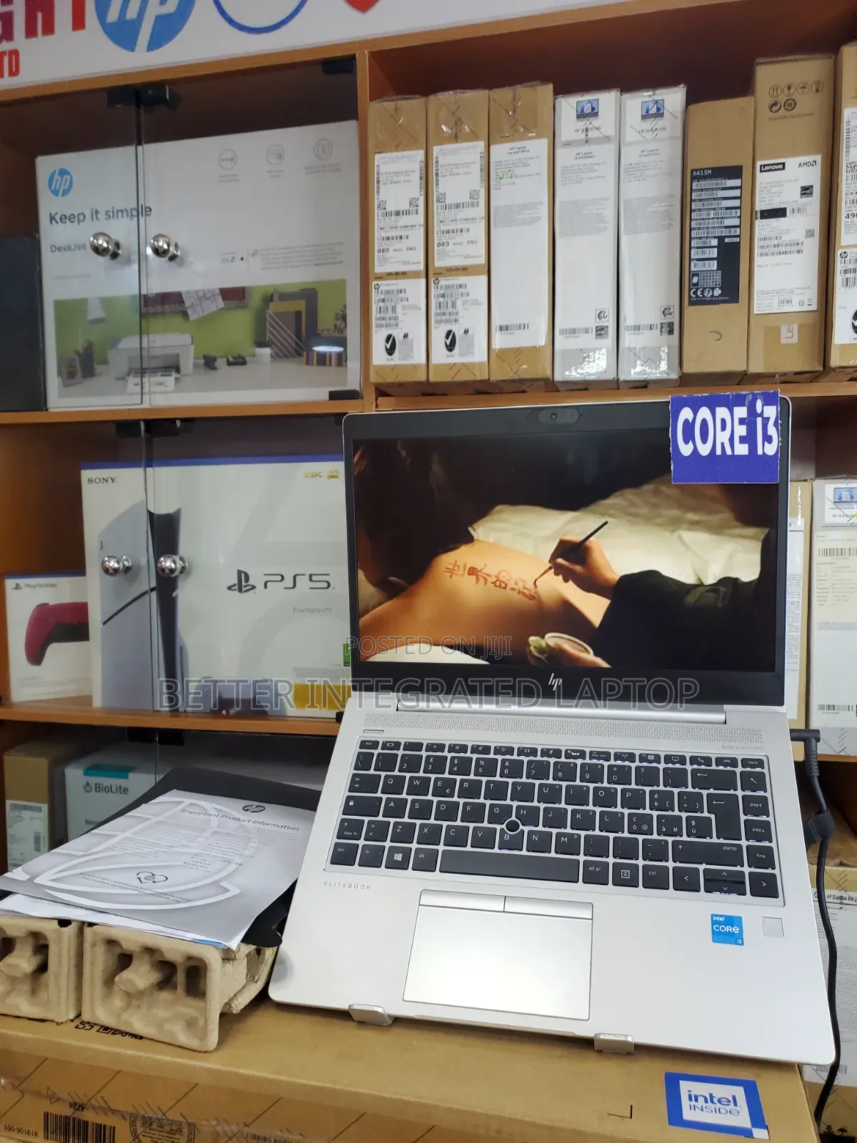 New Laptop HP EliteBook 840 G4 8GB Intel Core i3 SSD 512GB
