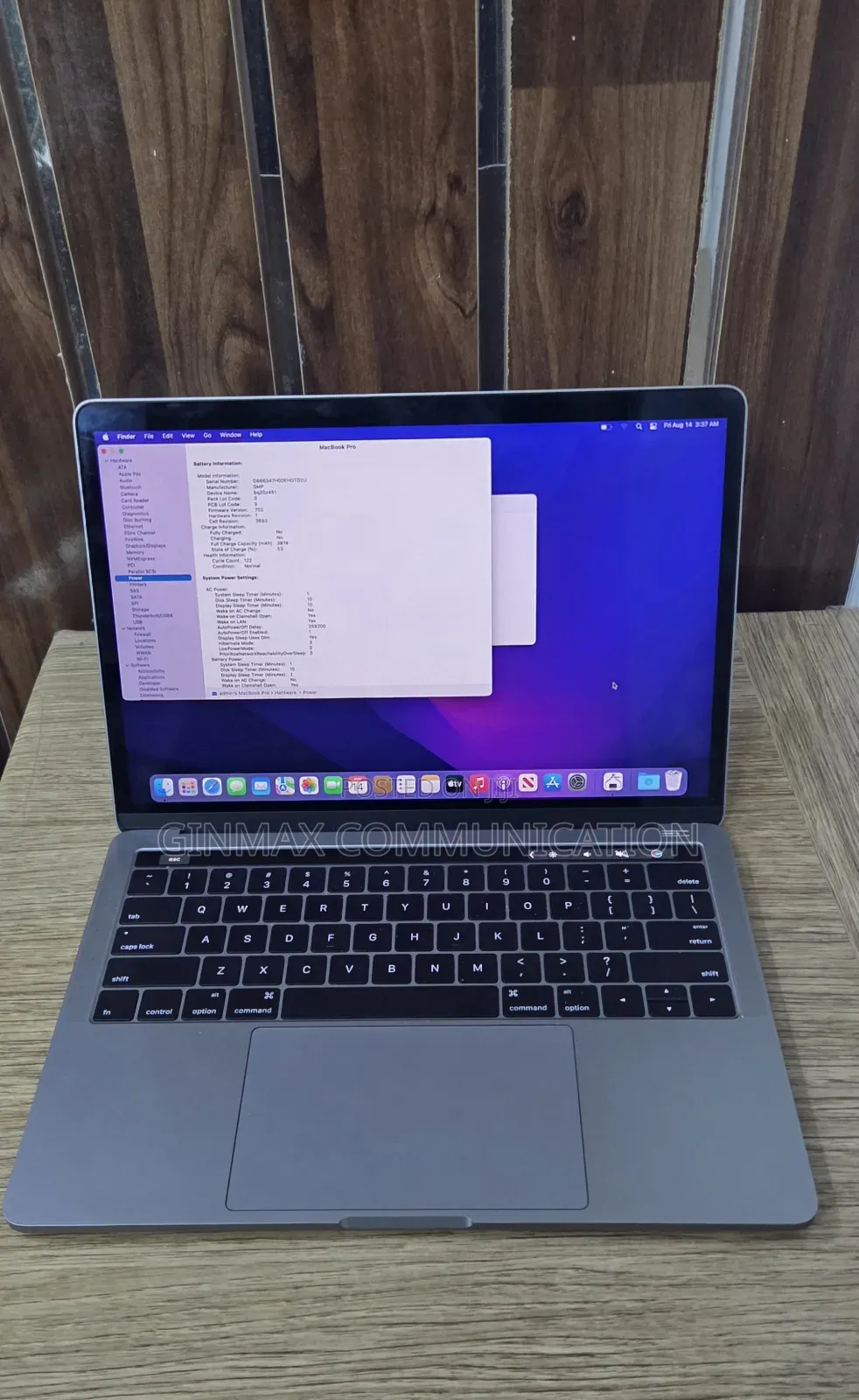 Laptop Apple MacBook Pro 2017 16GB Intel Core i7 SSD 512GB