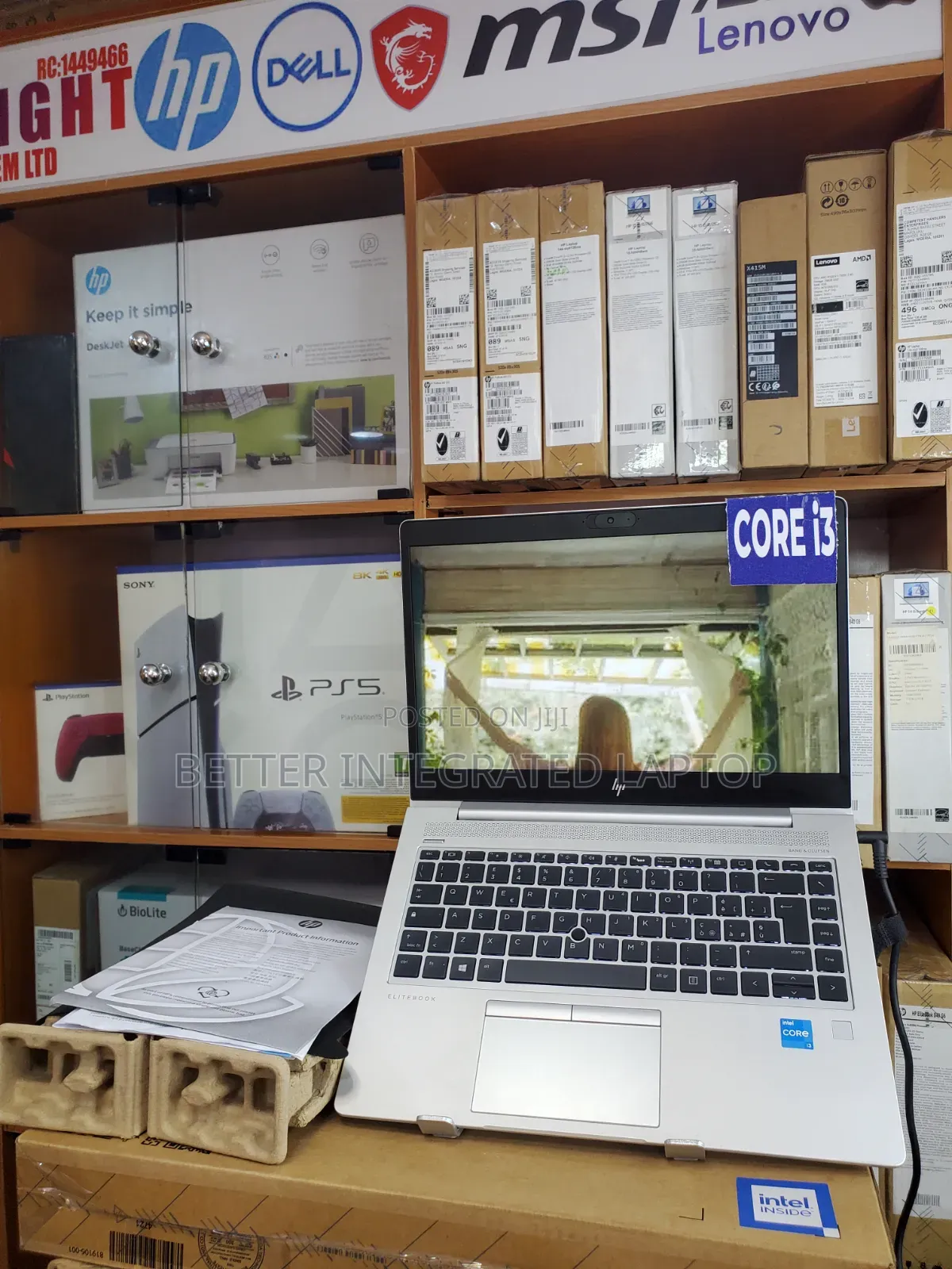 New Laptop HP EliteBook 840 G4 12GB Intel Core i3 SSD 512GB
