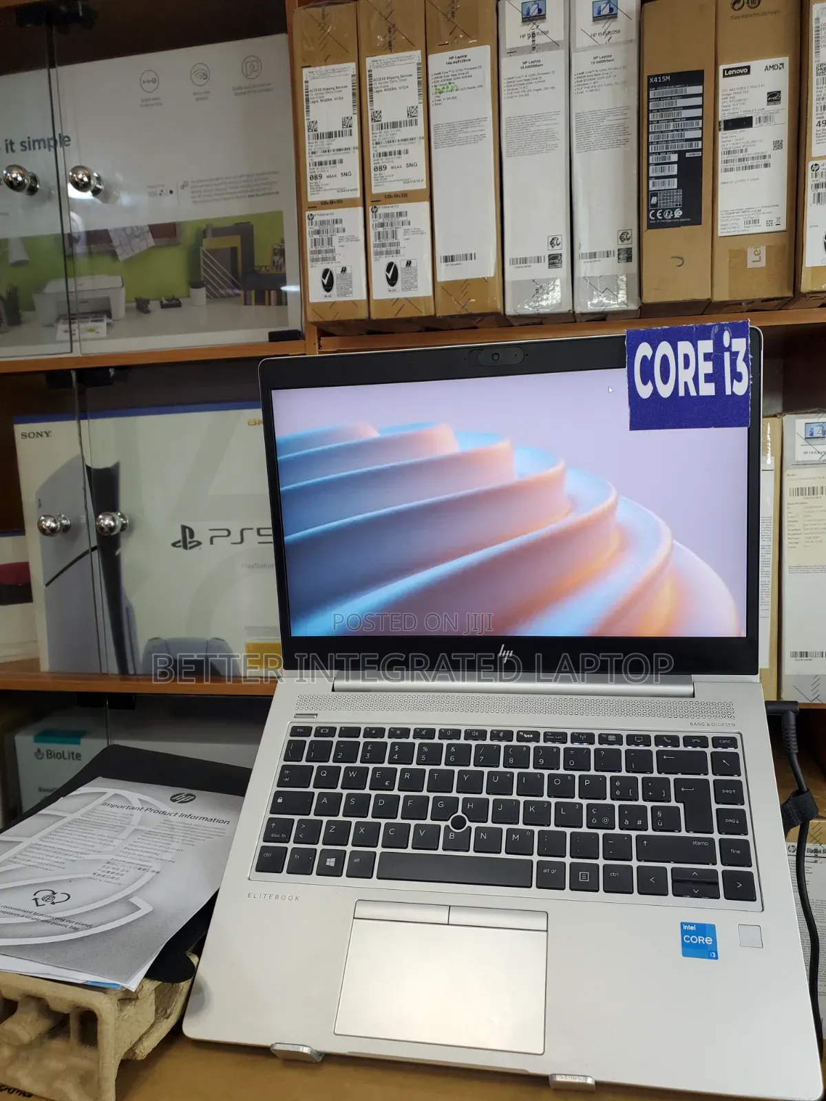 New Laptop HP EliteBook 840 G4 16GB Intel Core i3 SSD 512GB