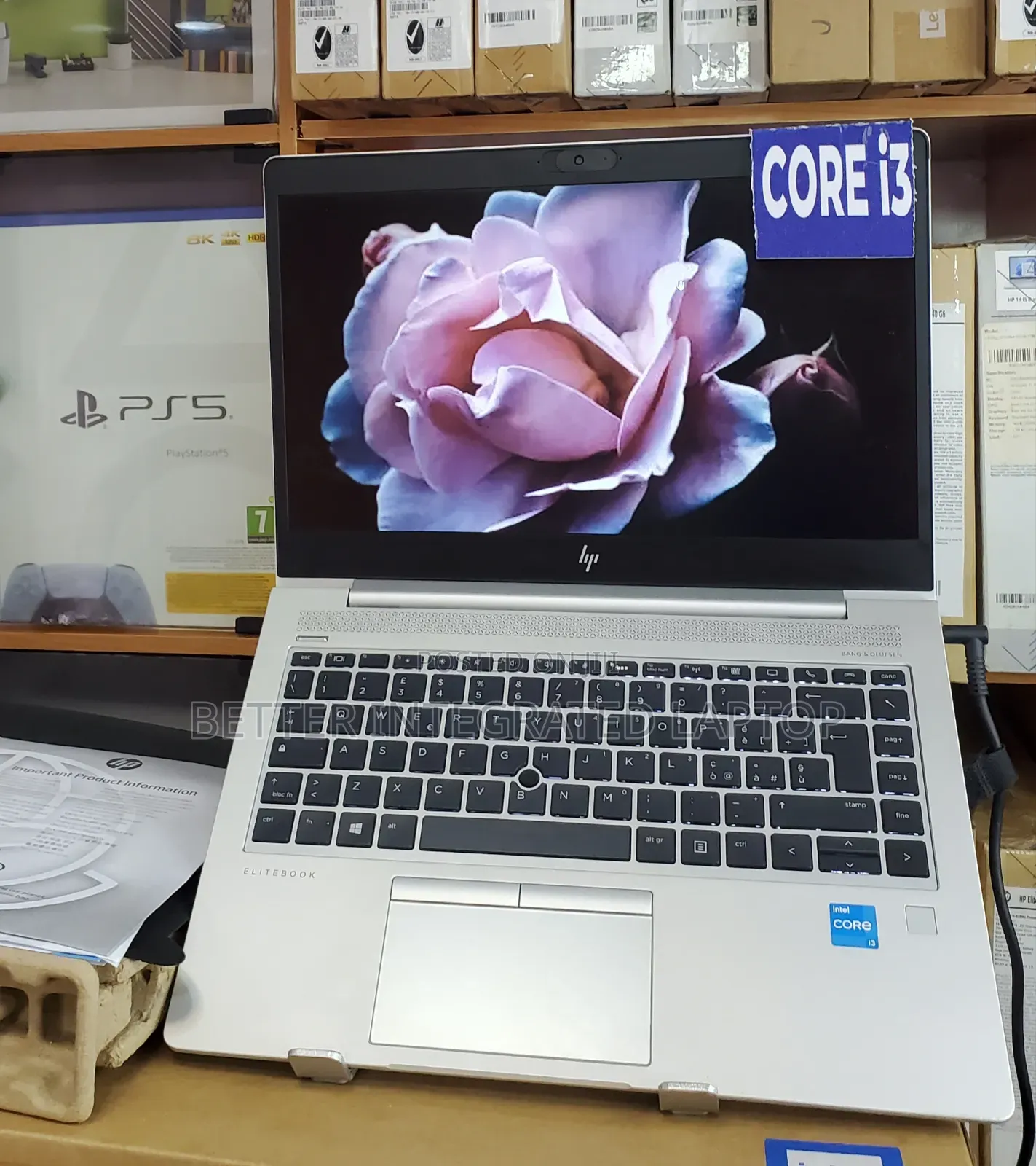 New Laptop HP EliteBook 840 G4 16GB Intel Core i3 SSD 512GB