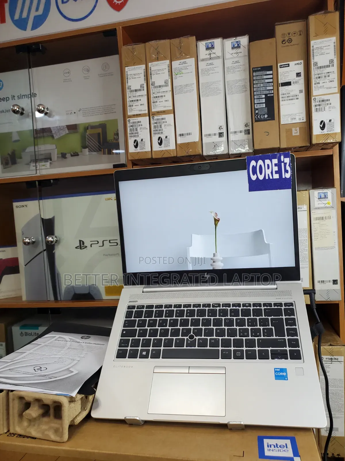New Laptop HP EliteBook 840r G4 4GB Intel Core i3 SSD 256GB