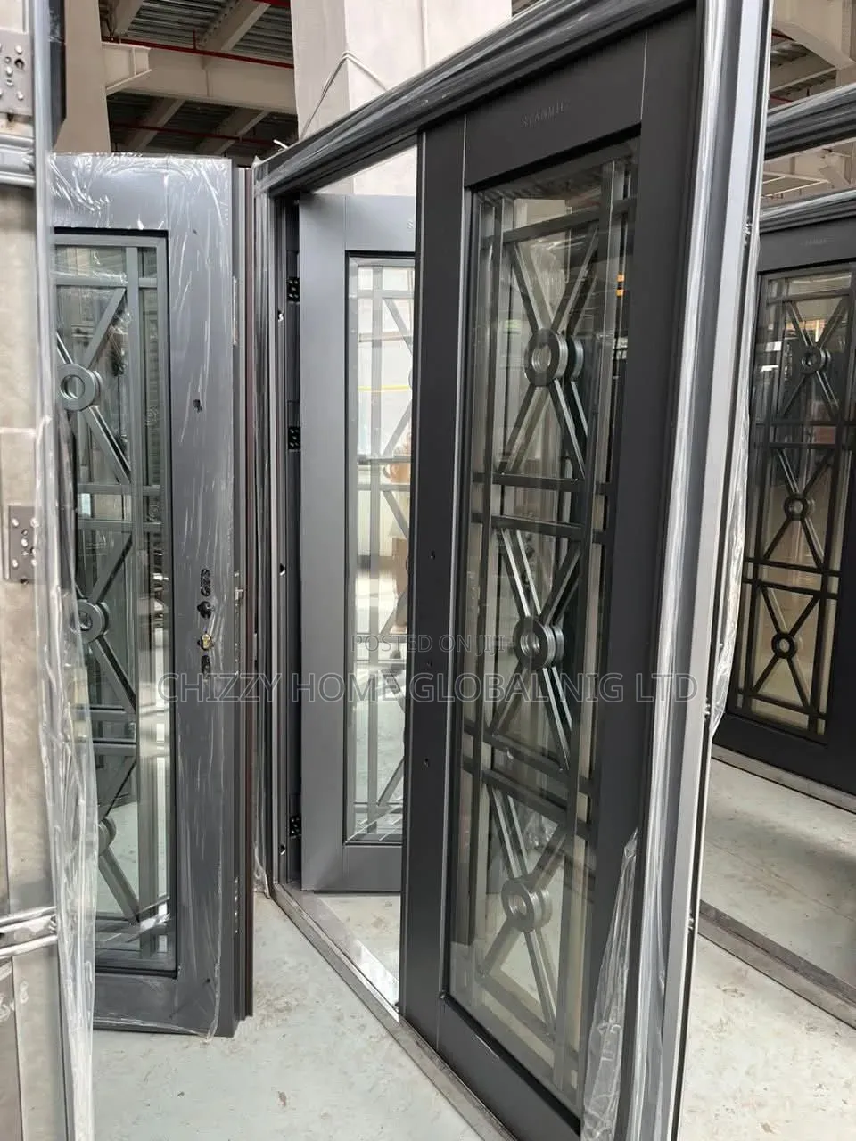 Tampered Fresh Glass Door Security Standard Imported 5ft by 7ft