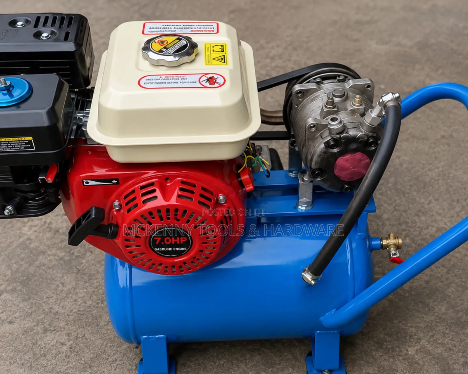 Heavy-Duty 7.0HP Gasoline Air Compressor (Portable Powerful)