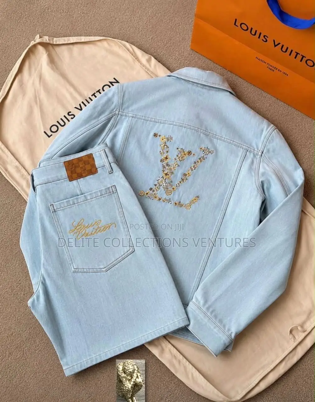 Louis  Vuitton `Denim Luxury Sets Available in Store