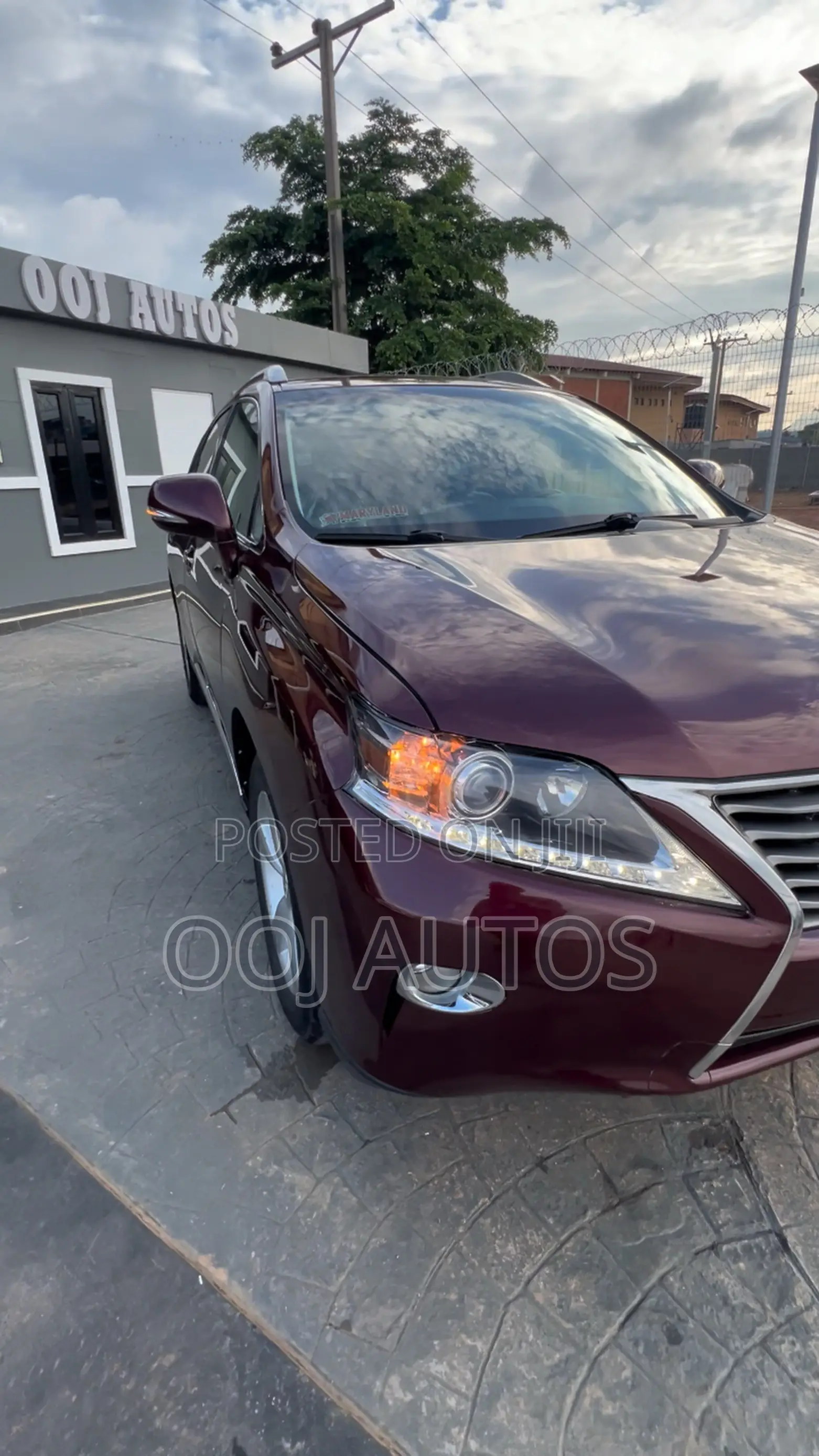 Lexus RX 350 AWD 2013 Burgundy