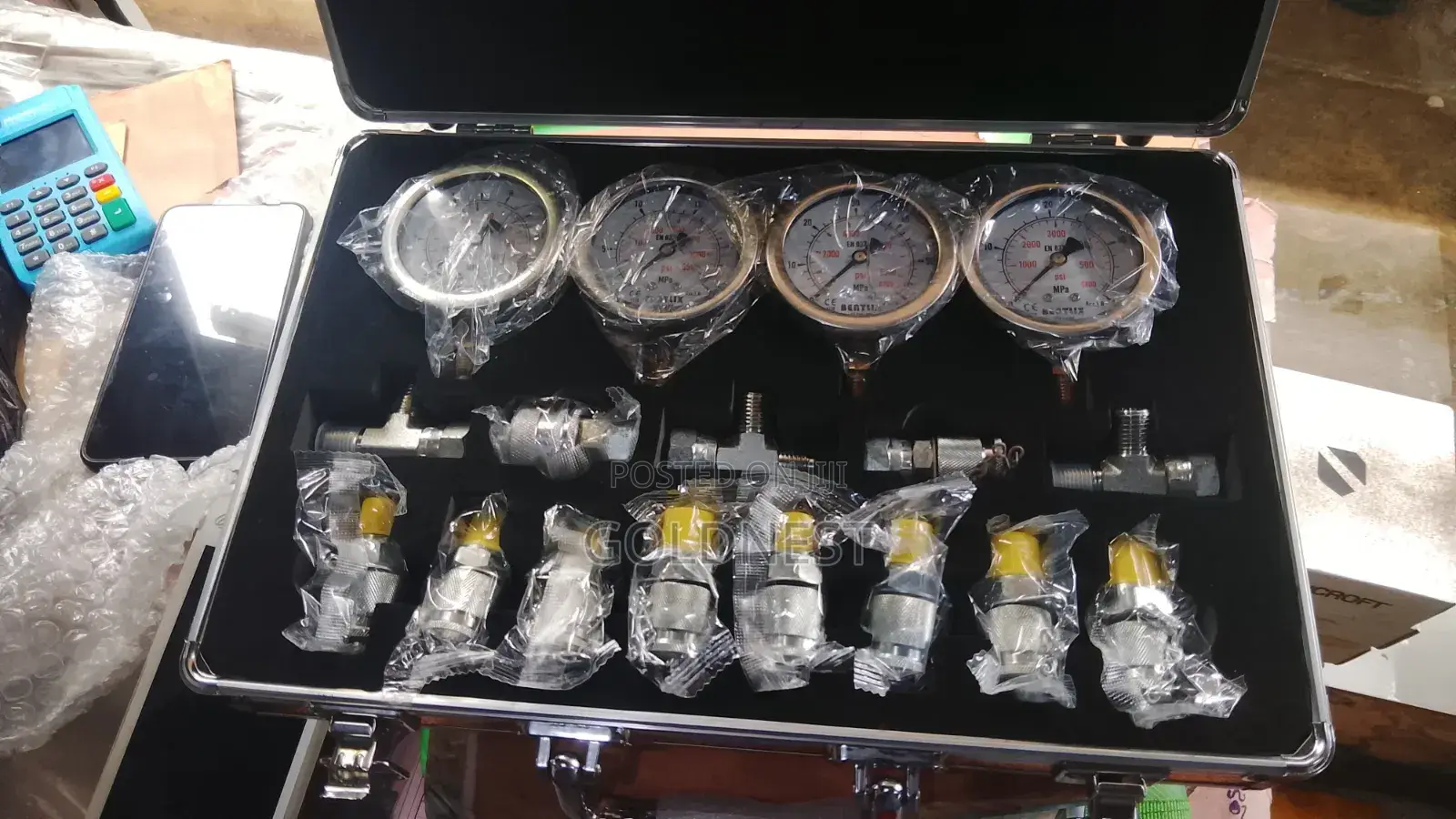 Digital Hydraulic Pressure Test
Kit