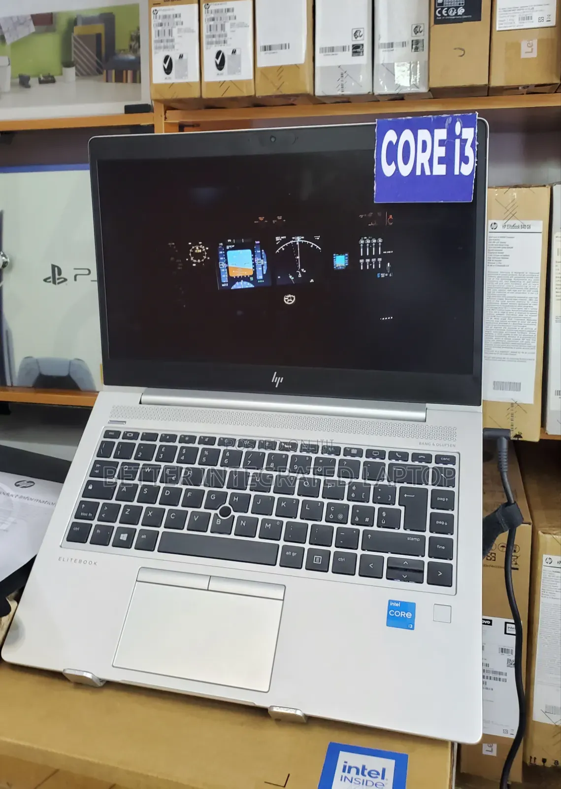 New Laptop HP EliteBook 840r G4 8GB Intel Core i3 SSD 256GB