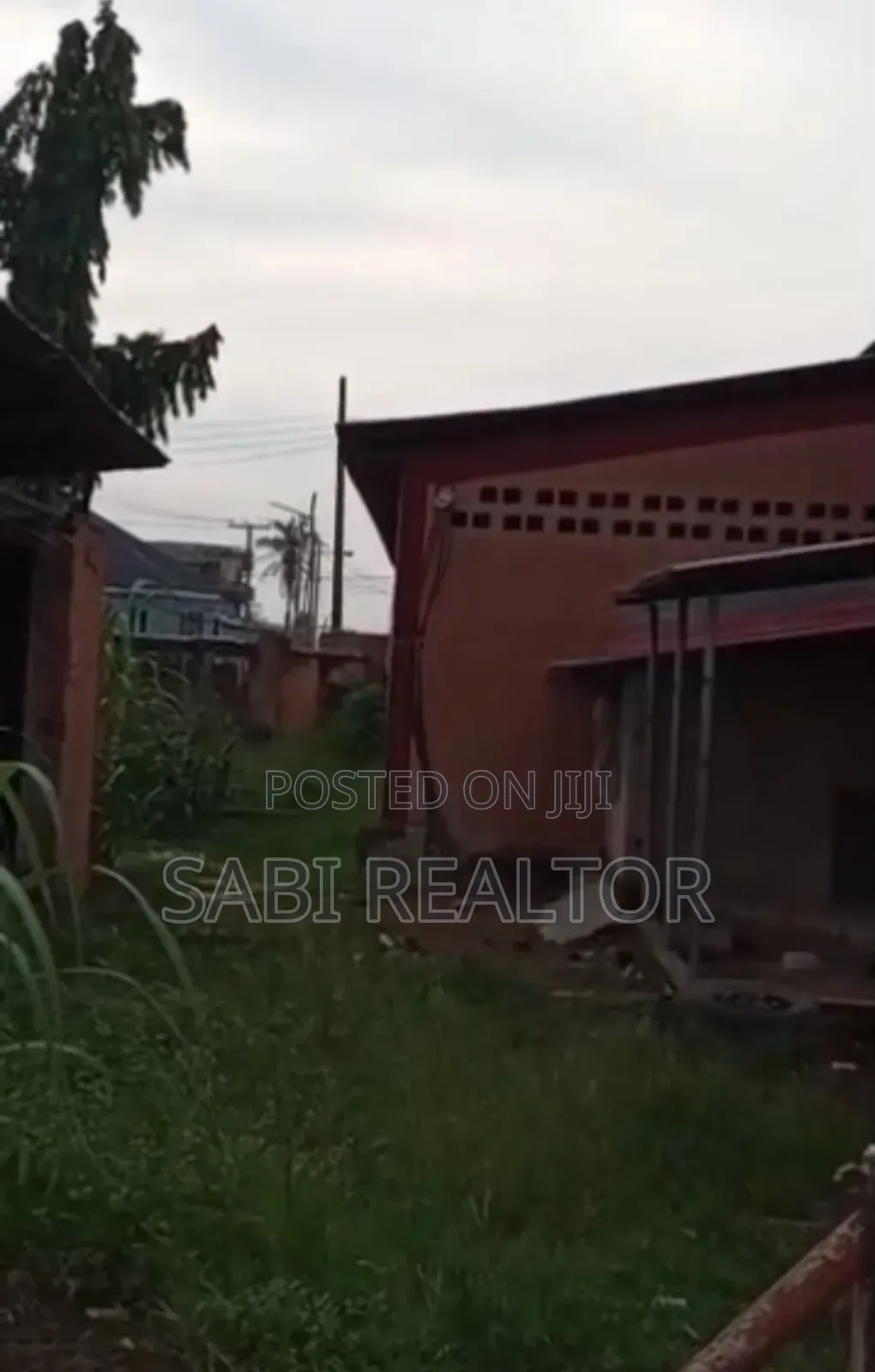 9 Plots With a 5 Bays Warehouse of a Storey Building at Oluwaga Ipaja