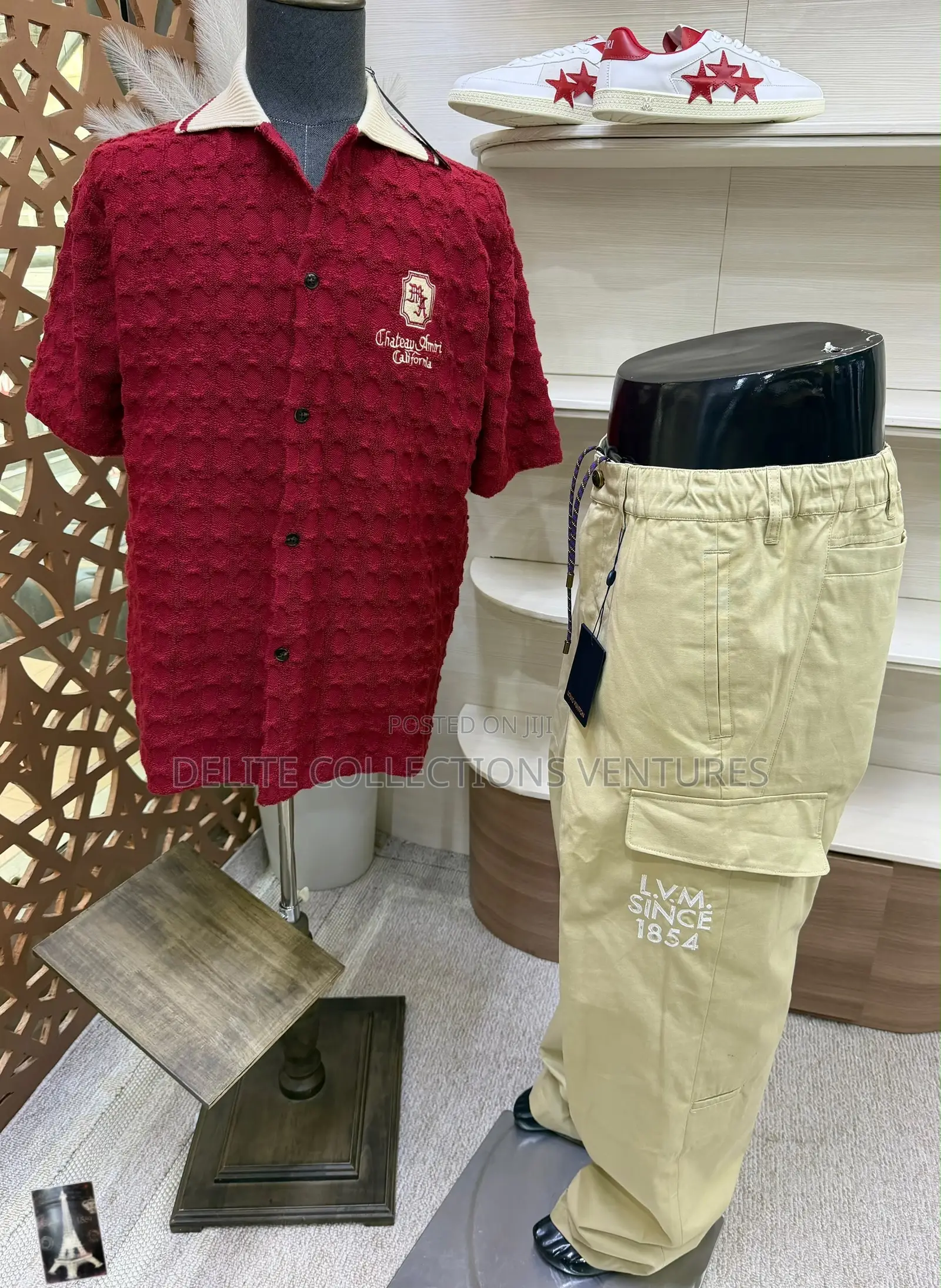 Original Amiri Polo Available in Store  M —— XXL
