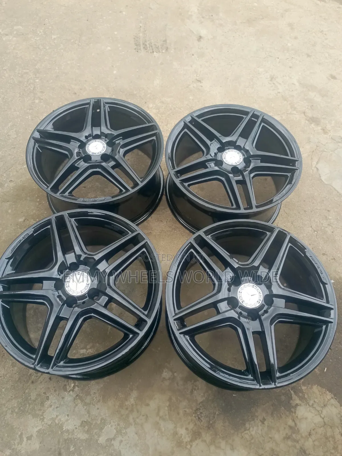 18inch for M/Benz Eclass All Black Available as Seen
