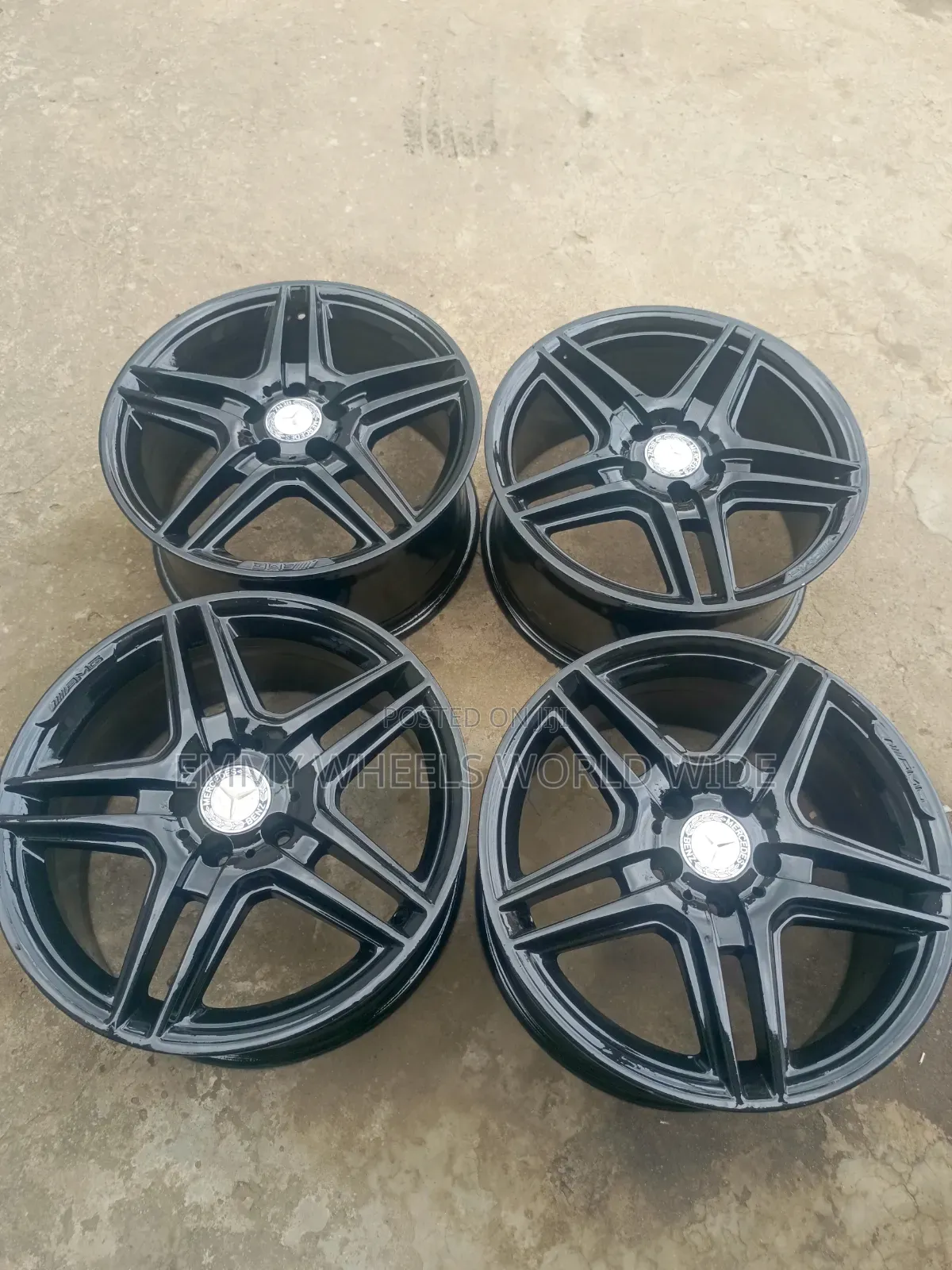 18inch for M/Benz Eclass All Black Available as Seen