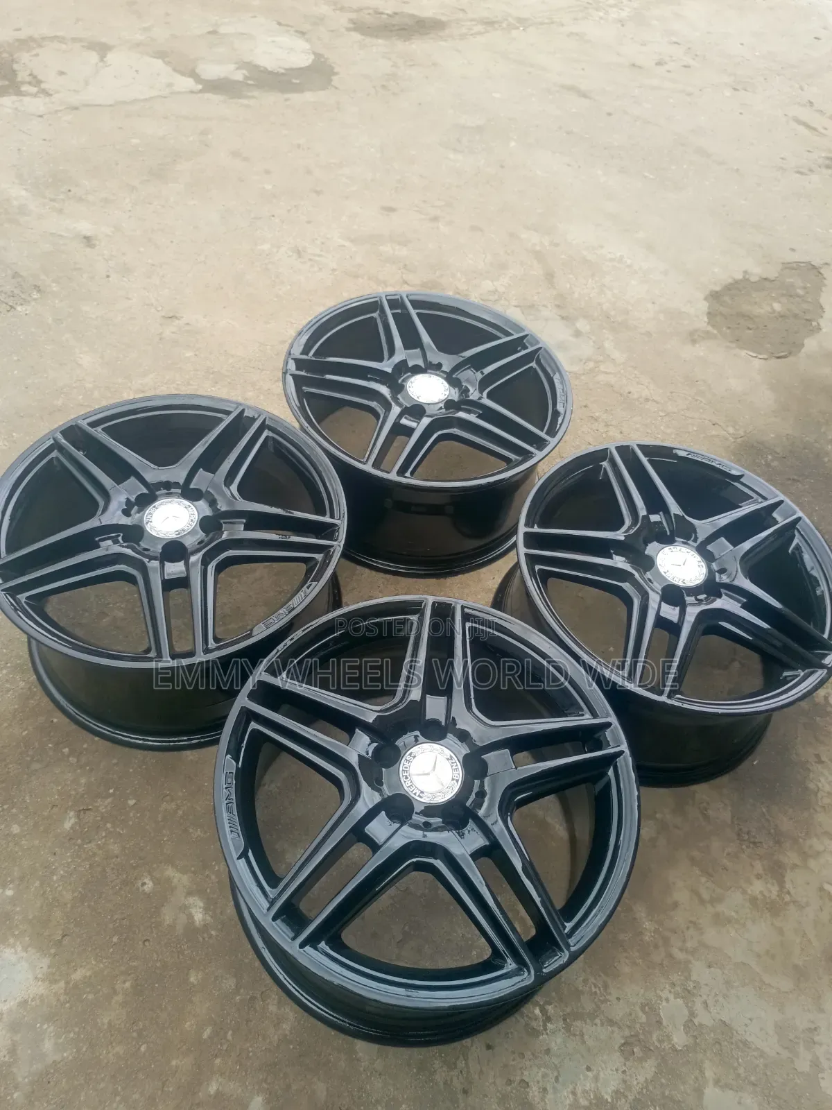 18inch for M/Benz Eclass All Black Available as Seen