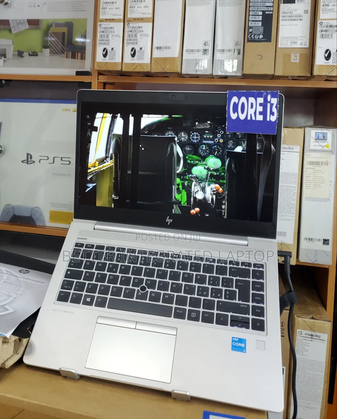 New Laptop HP EliteBook 840r G4 12GB Intel Core i3 SSD 256GB