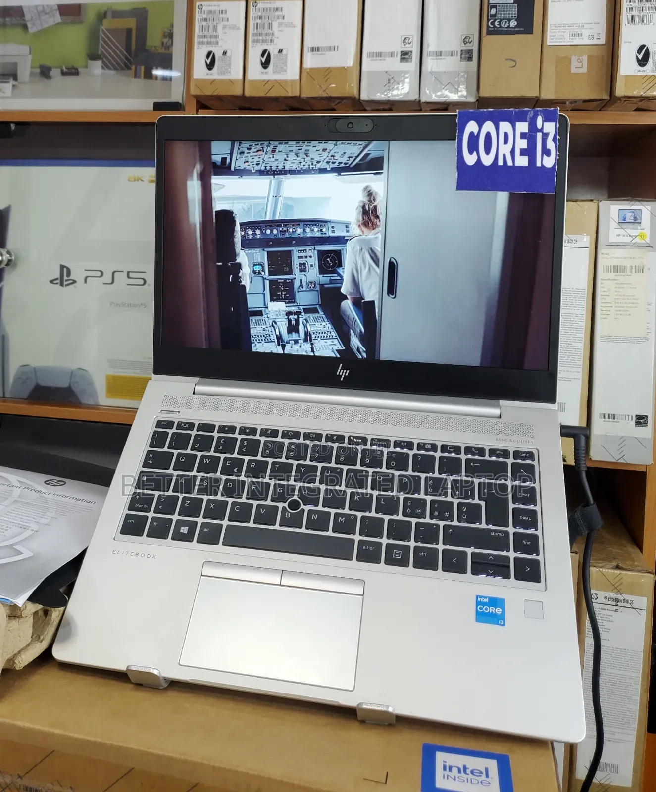 New Laptop HP EliteBook 840r G4 12GB Intel Core i3 SSD 256GB