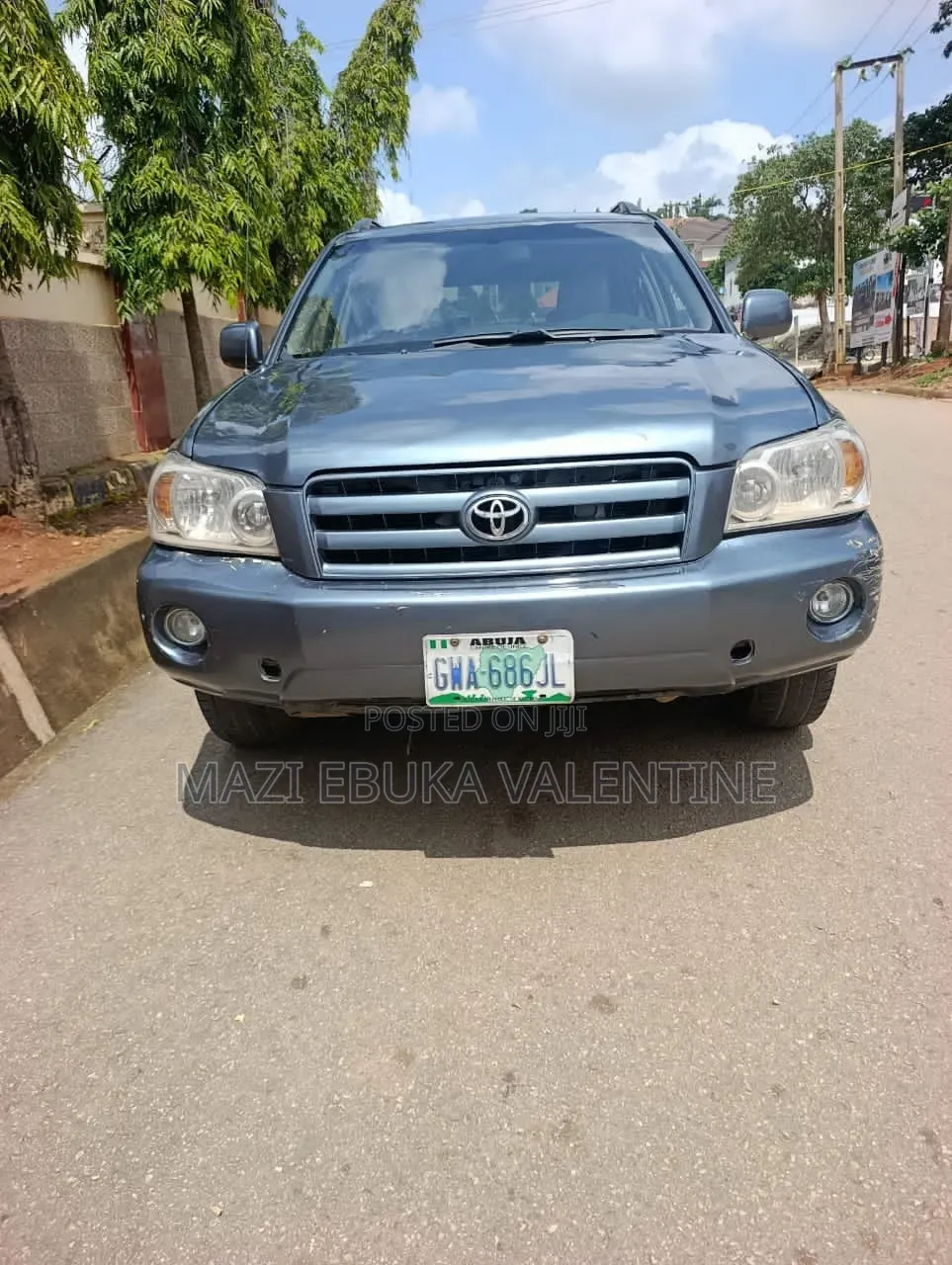 Toyota Highlander 2007 Green