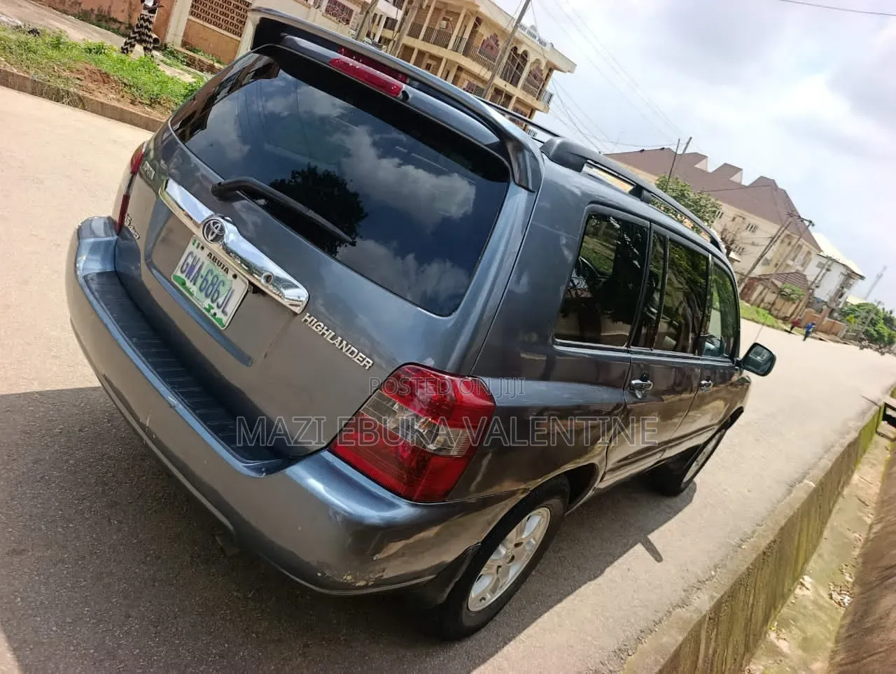 Toyota Highlander 2007 Green