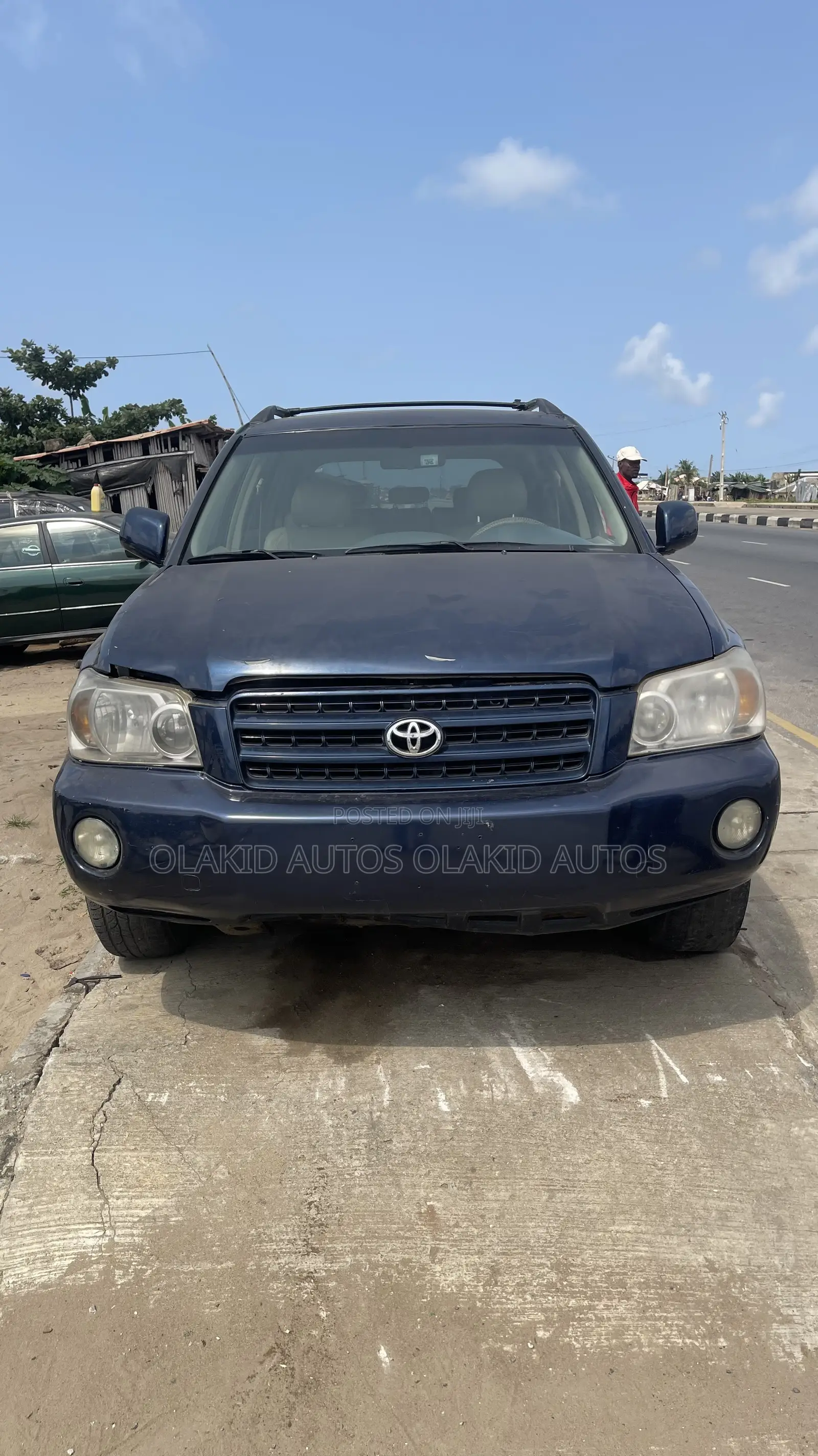 Toyota Highlander V6 AWD 2004 Blue