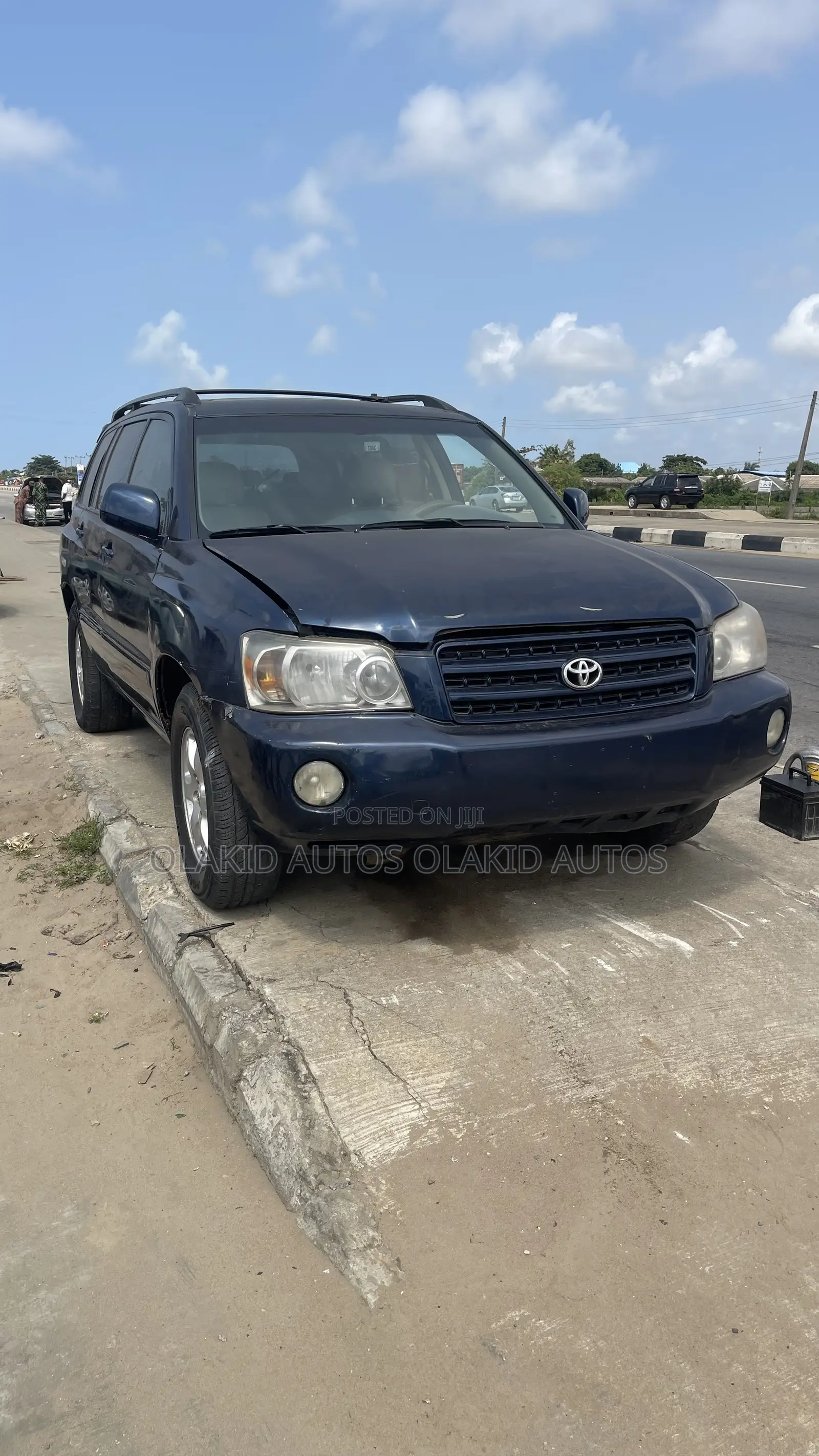 Toyota Highlander V6 AWD 2004 Blue