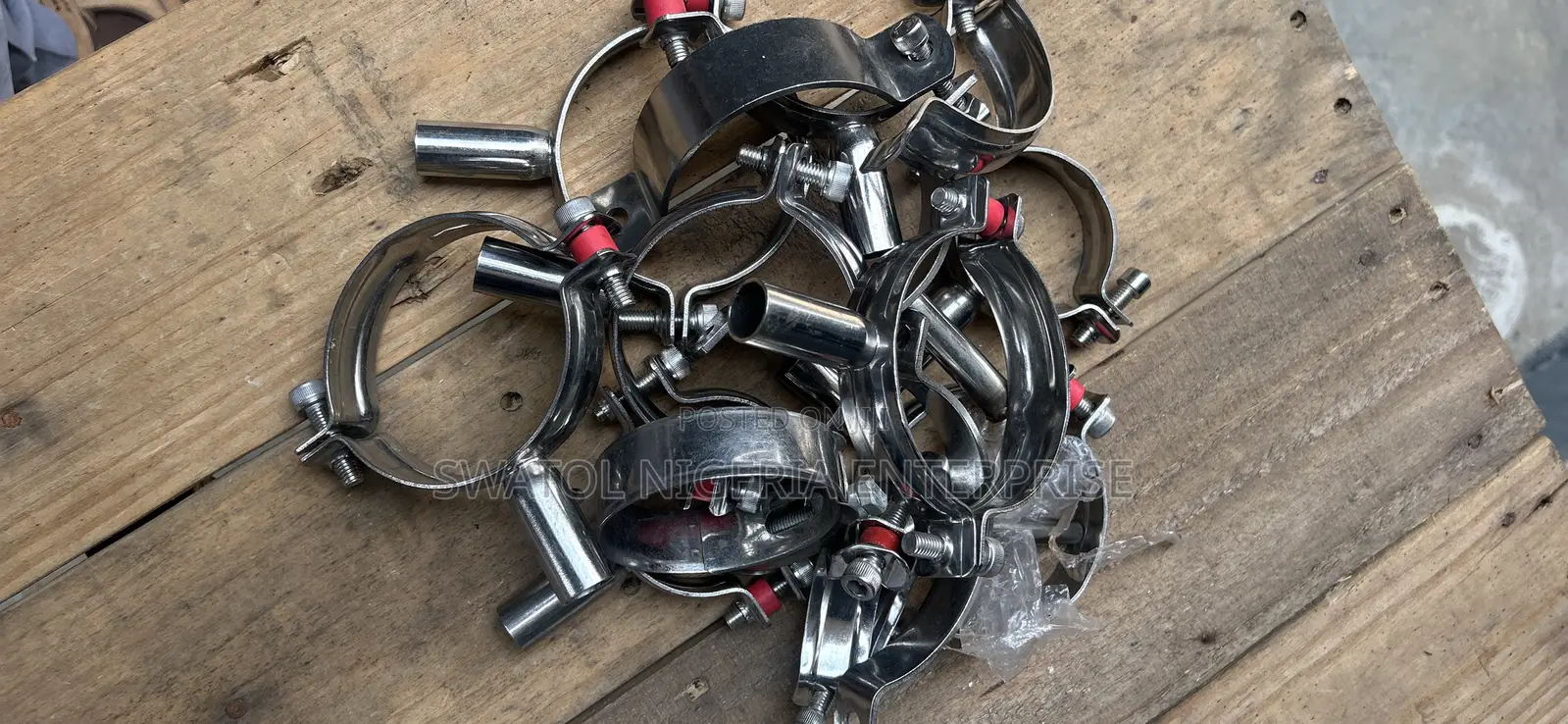 Stainless Steel Pipe Clamp/Clip 38 - 50 Mm